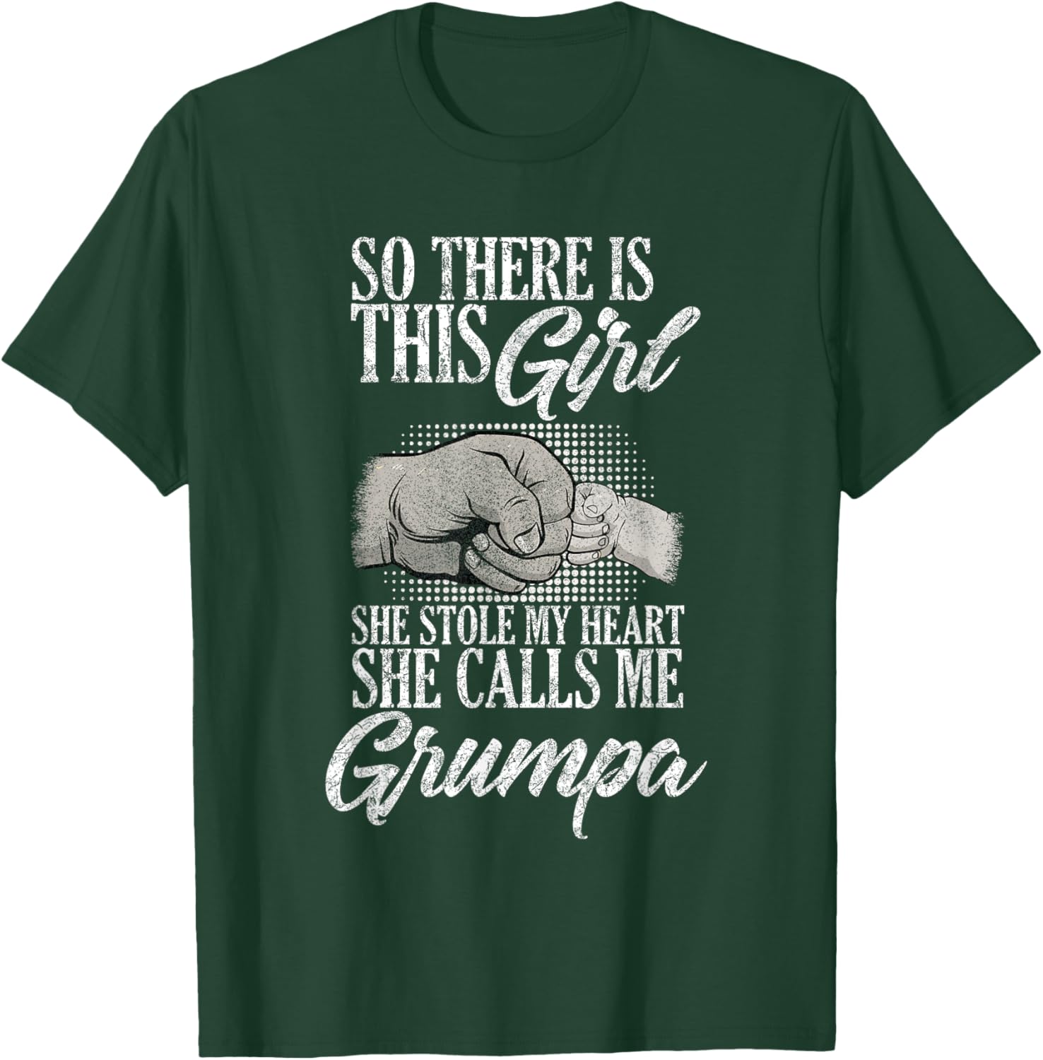 funny Father's Day for Grumpa from Daughter girl to grandpa T-Shirt - T-Shirt | Forest