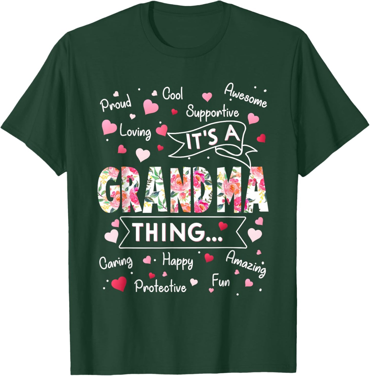 It's a Grandma Thing Funny Sayings Cute Grandma Mothers Day T-Shirt - T-Shirt | Forest