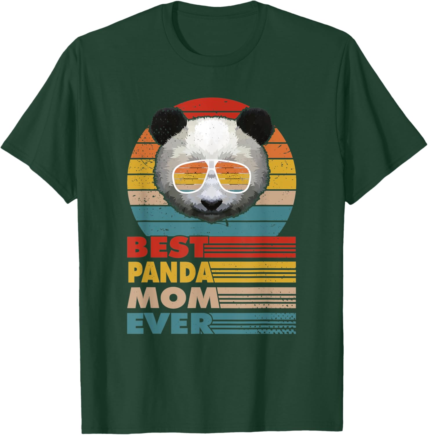 Best Panda Mom Ever for a Panda Lover Mothersday T-Shirt - T-Shirt | Forest