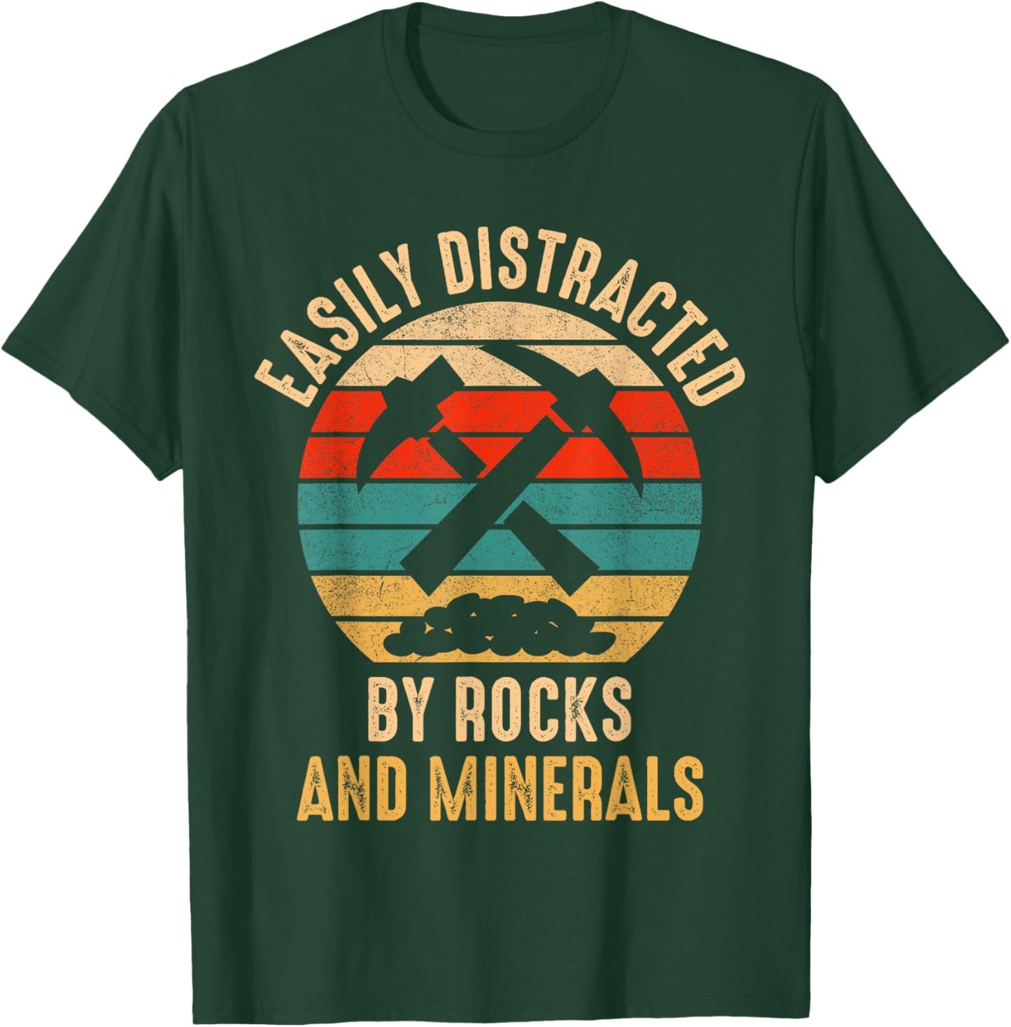 Rocks And Minerals Funny Geology T-Shirt - T-Shirt | Forest