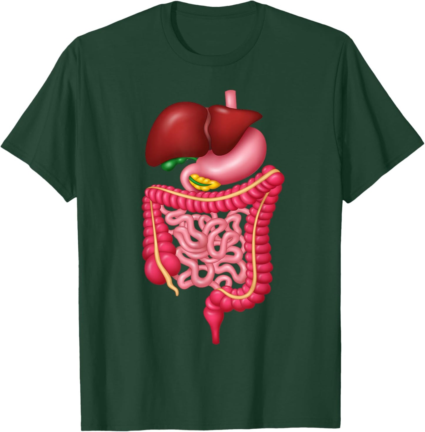 Digestive System Endoscopy Tech Nurse Gastrointestinal T-Shirt - T-Shirt | Forest