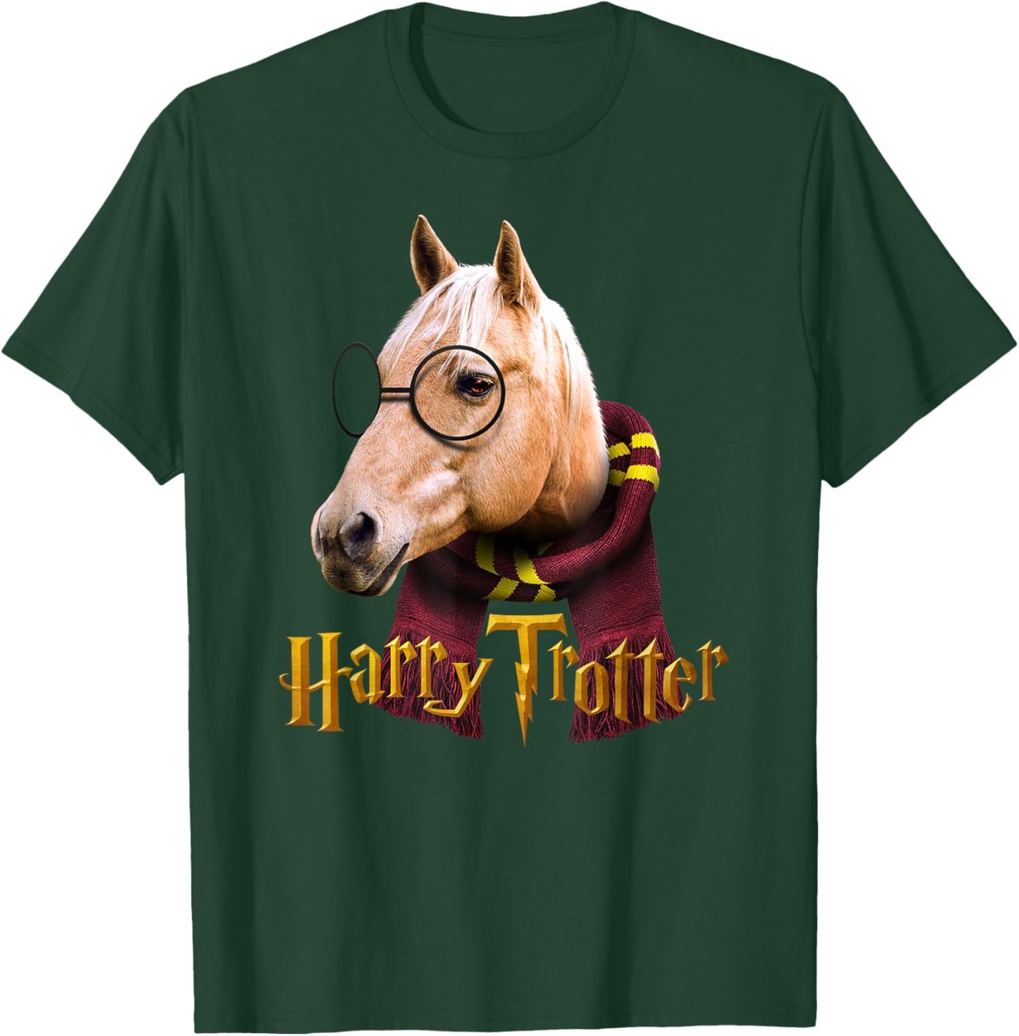 Cute American Quarter Horse Palomino colour for horse riders T-Shirt - T-Shirt | Forest