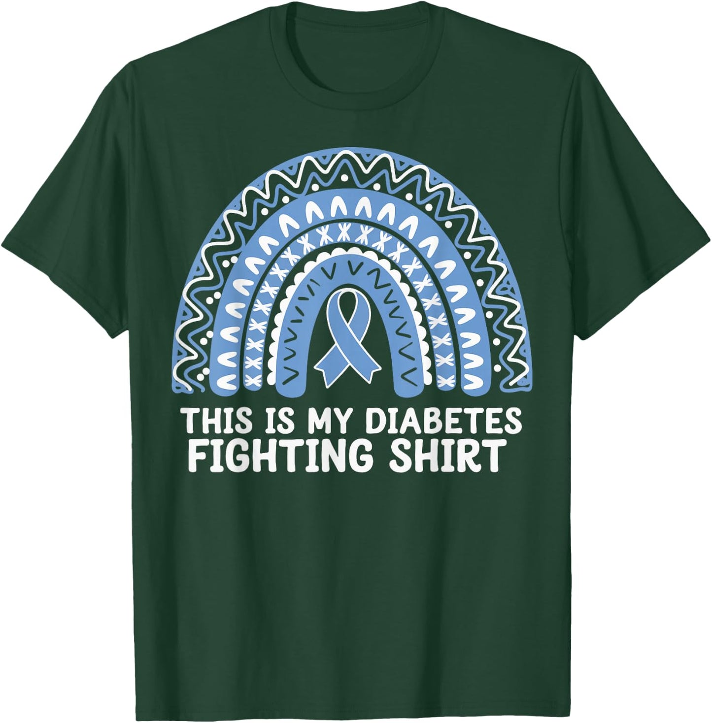 This Is My Diabetes Fighting T-Shirt - T-Shirt | Forest