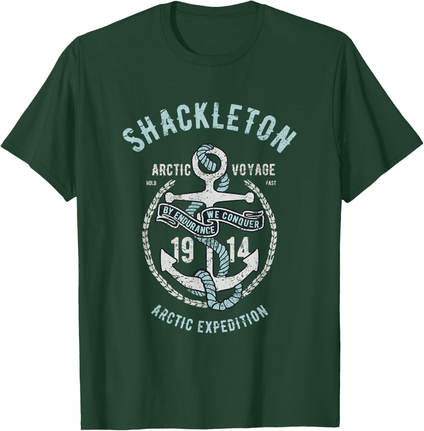 Ernest Shackleton Expedition to Antarctica T-Shirt - T-Shirt | Forest