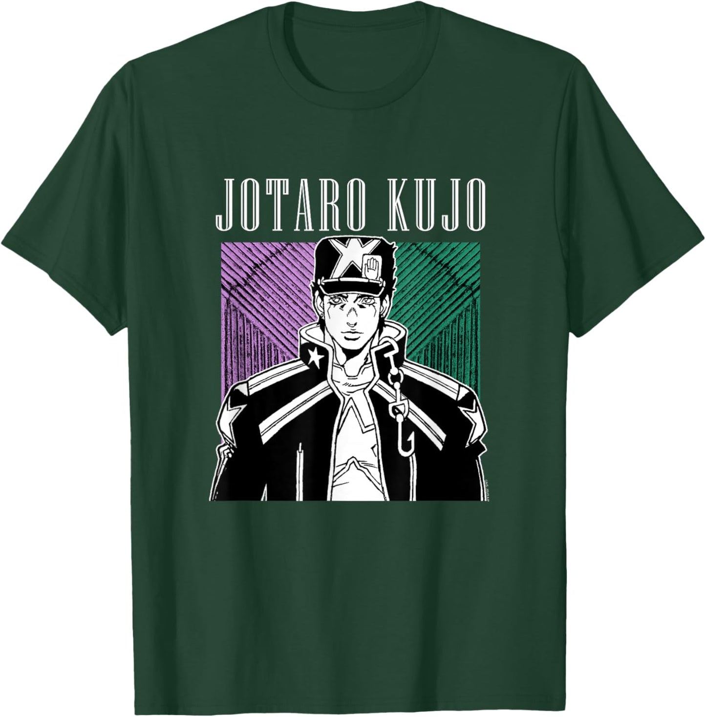JoJo Part 6 Stone Ocean Jotaro Kujo Star Platinum The World T-Shirt - T-Shirt | Forest
