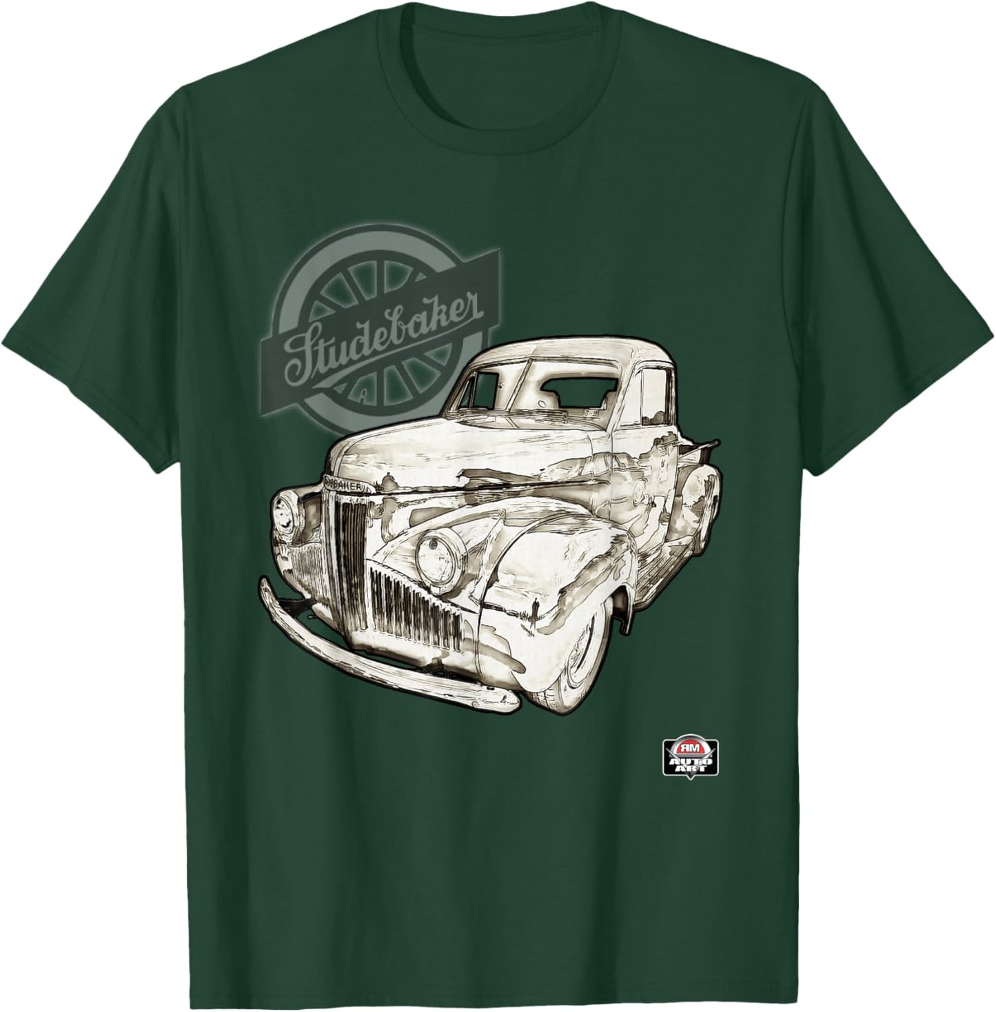 Classic M5 Studebaker truck T-Shirt - T-Shirt | Forest