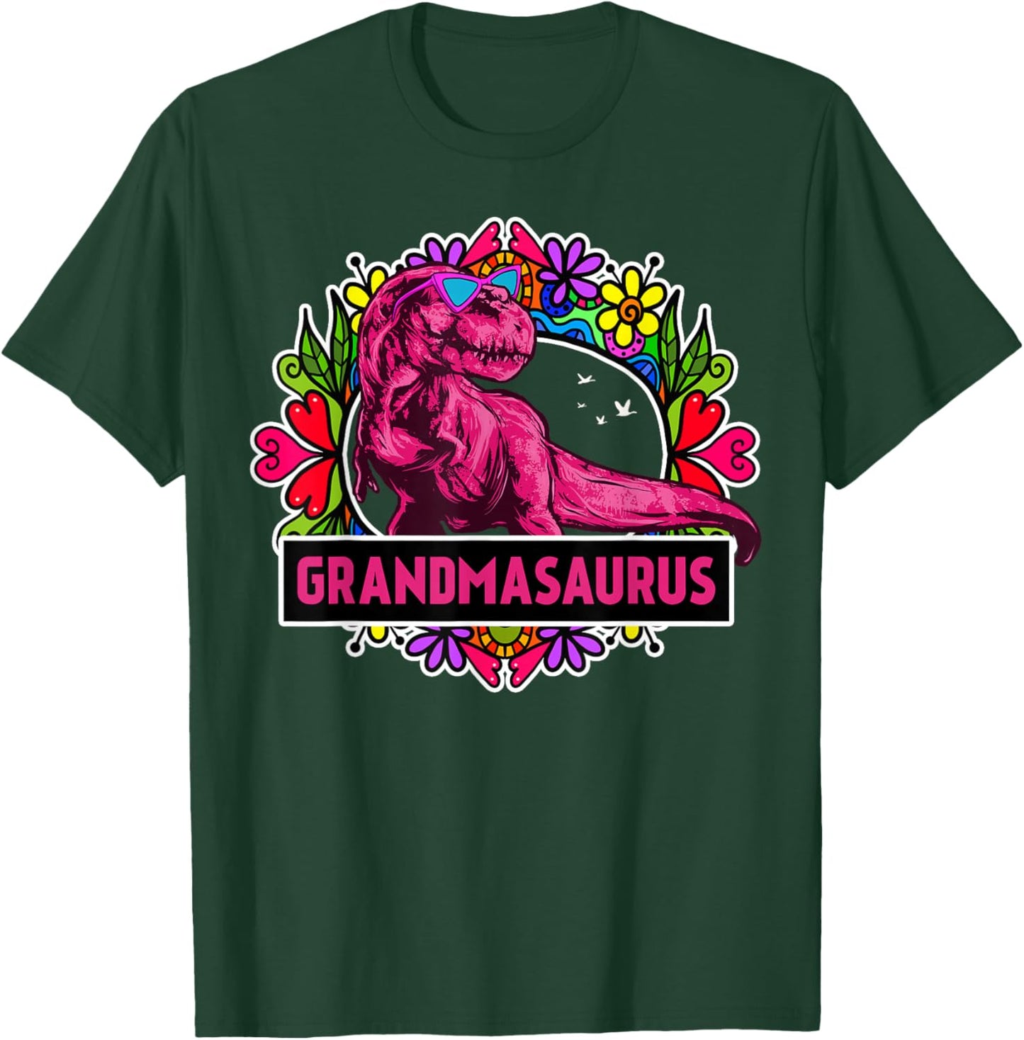 Funny Grandma Saurus - Grandmasaurus T-Shirt - T-Shirt | Forest