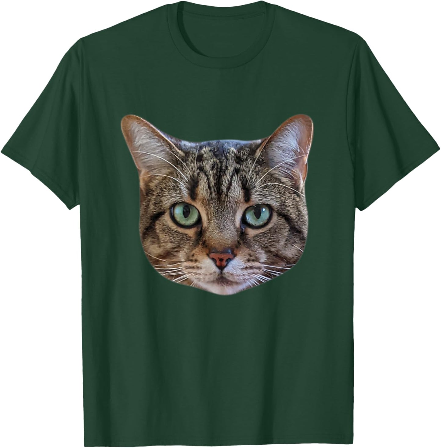 Tabby Cat Lover Brown Tabby Cat Owner Tabby Cat Mom Women Girls Kids T-Shirt - T-Shirt | Forest