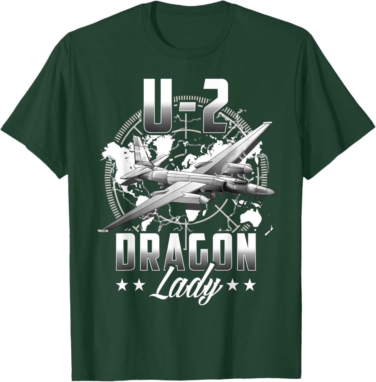 U-2 Dragon Lady Veteran T-Shirt - T-Shirt | Forest