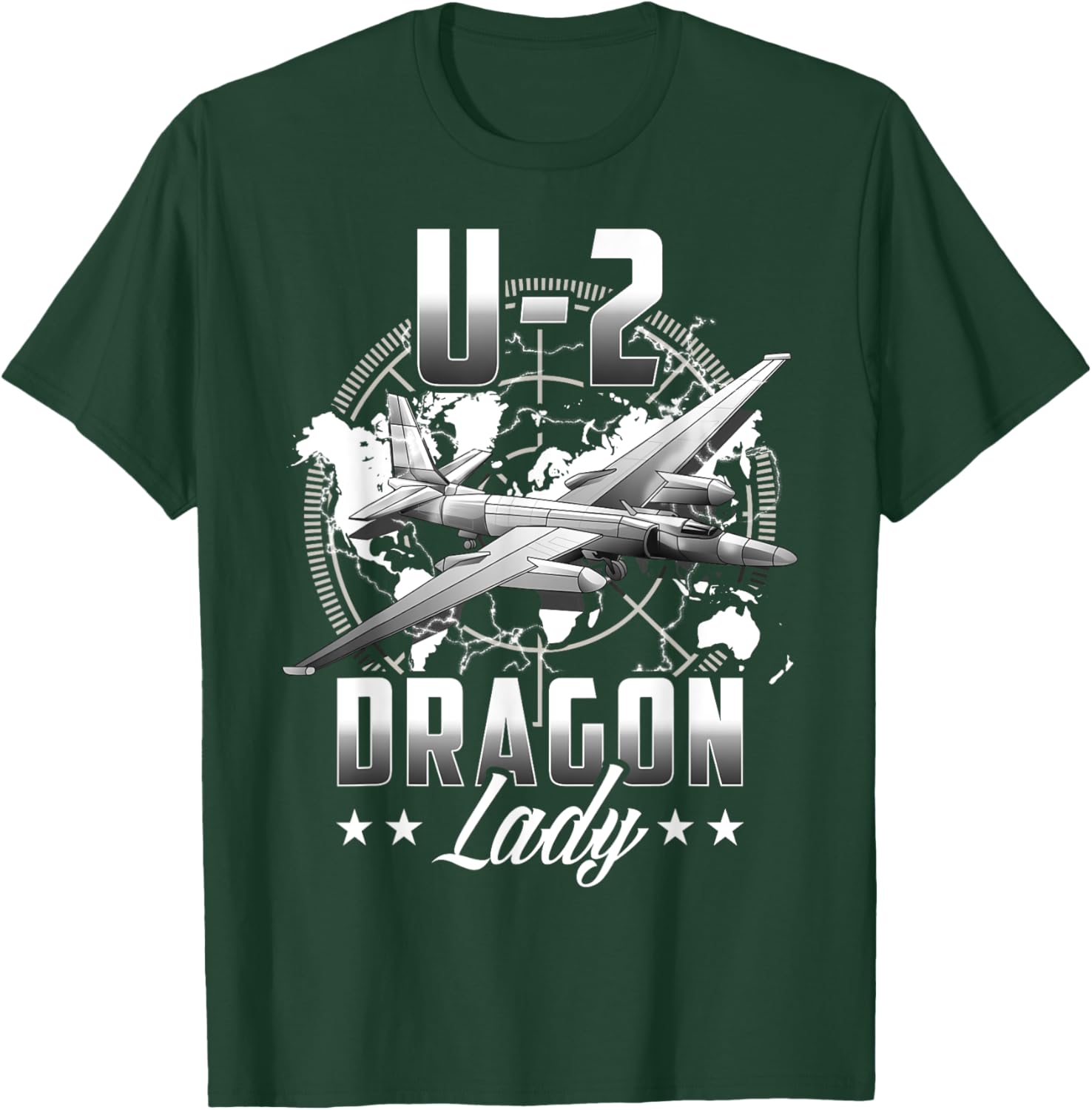 U-2 Dragon Lady Veteran T-Shirt - T-Shirt | Forest
