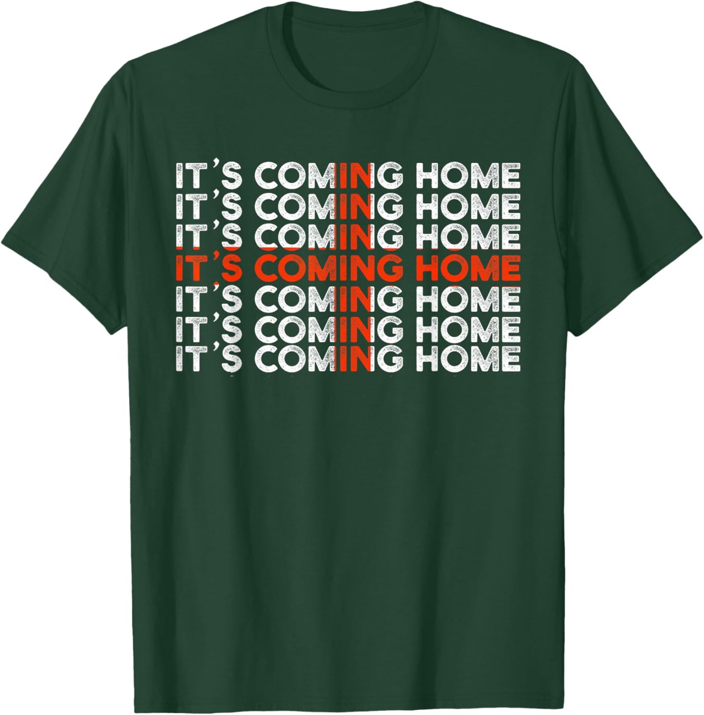English Soccer It's Coming Home England Flag T-Shirt - T-Shirt | Forest