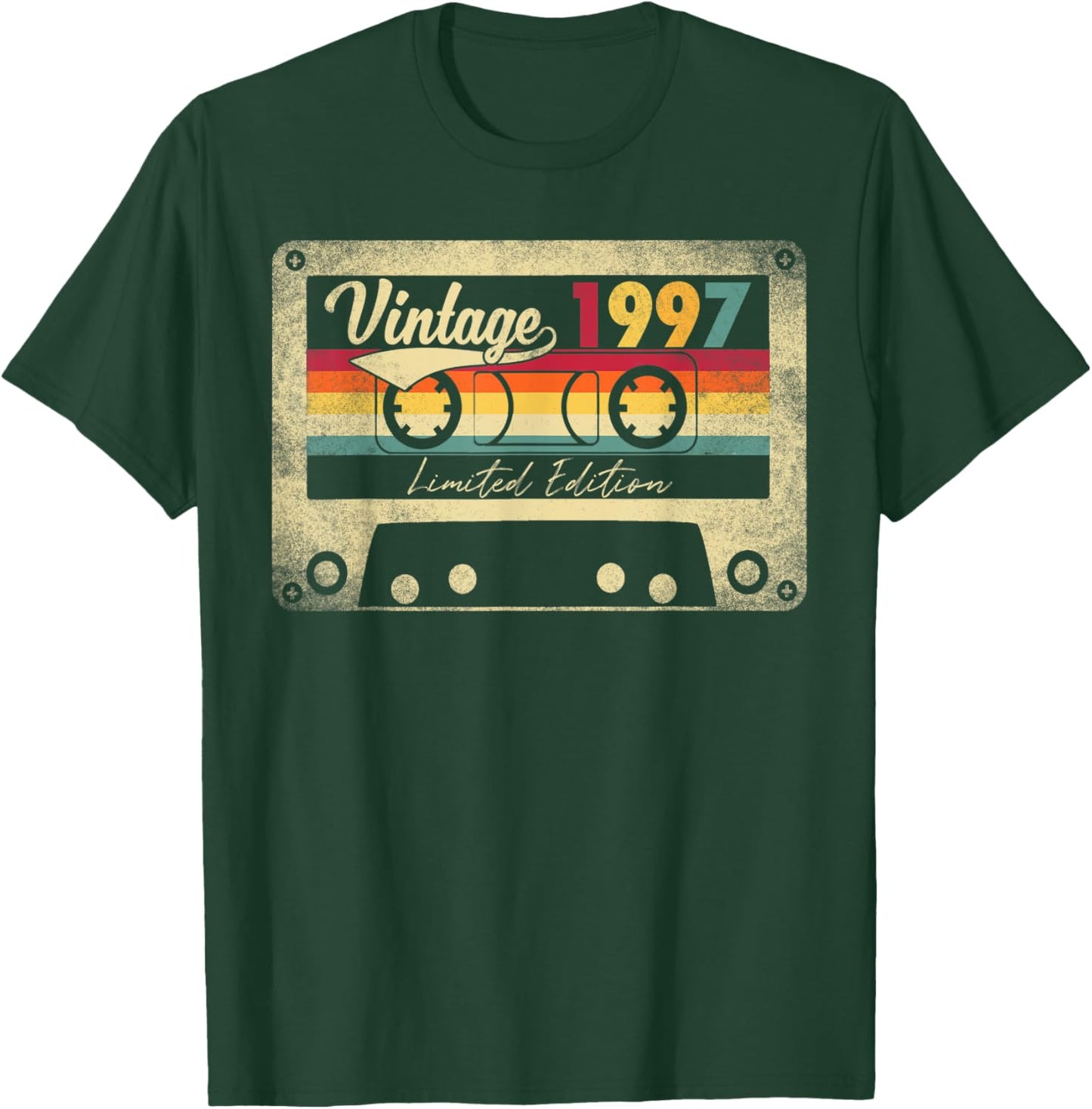 Limited Edition Vintage Best Of 1997 25th Birthday Gift T-Shirt - T-Shirt | Forest
