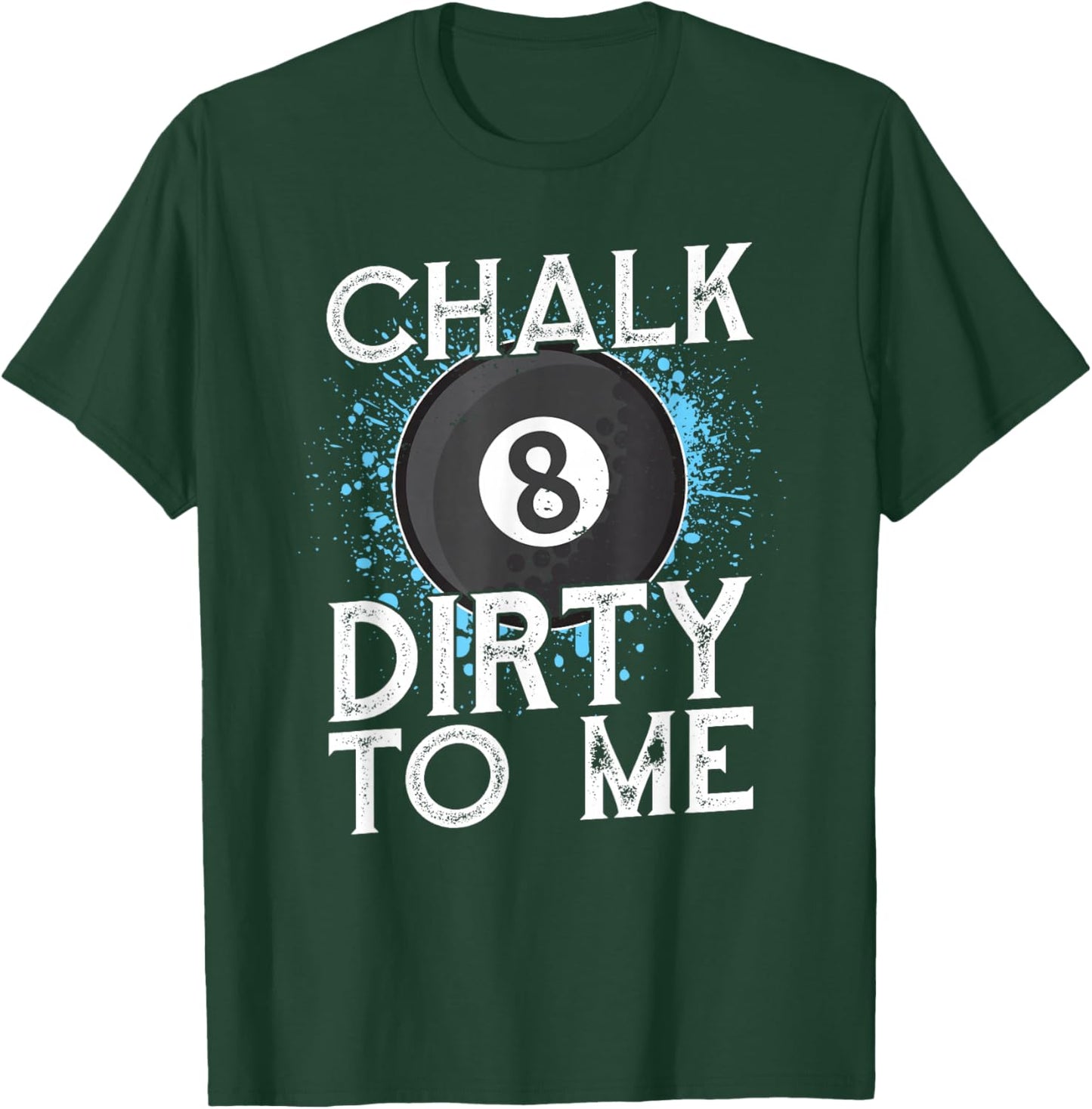 Billiard Pool Player Billiard Table - 8-Ball Billiard Player T-Shirt - T-Shirt | Forest