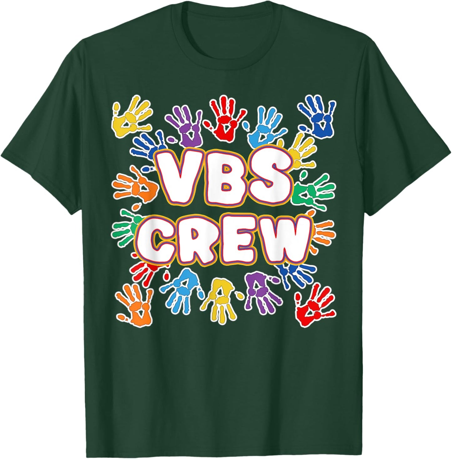 2022 Vacation Bible School Shirts Colorful VBS Crew T-Shirt - T-Shirt | Forest