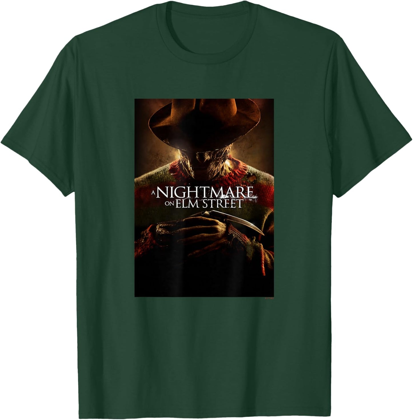 A Nightmare On Elm Street Halloween Freddy Krueger Poster T-Shirt - T-Shirt | Forest