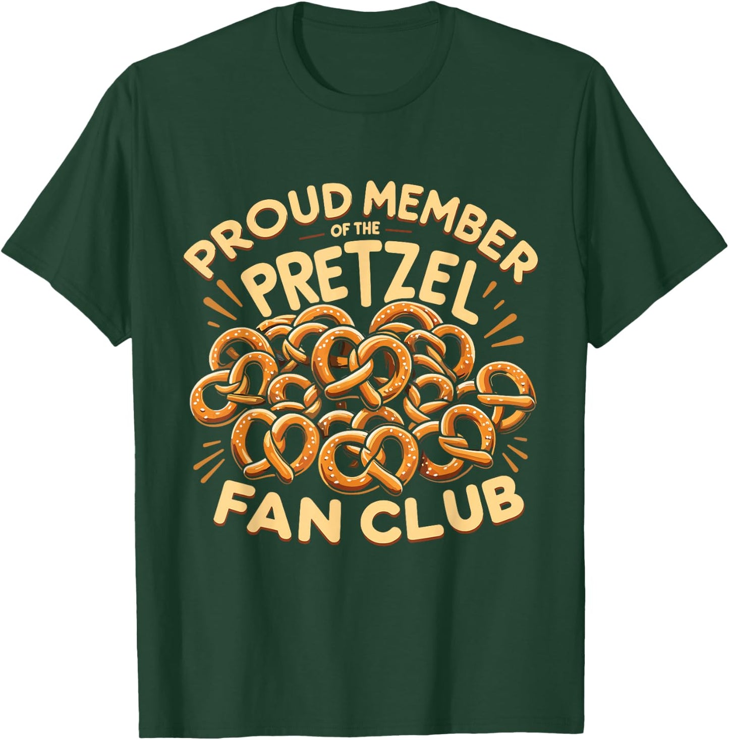 Pretzel German Food Pretzel Lover T-Shirt - T-Shirt | Forest