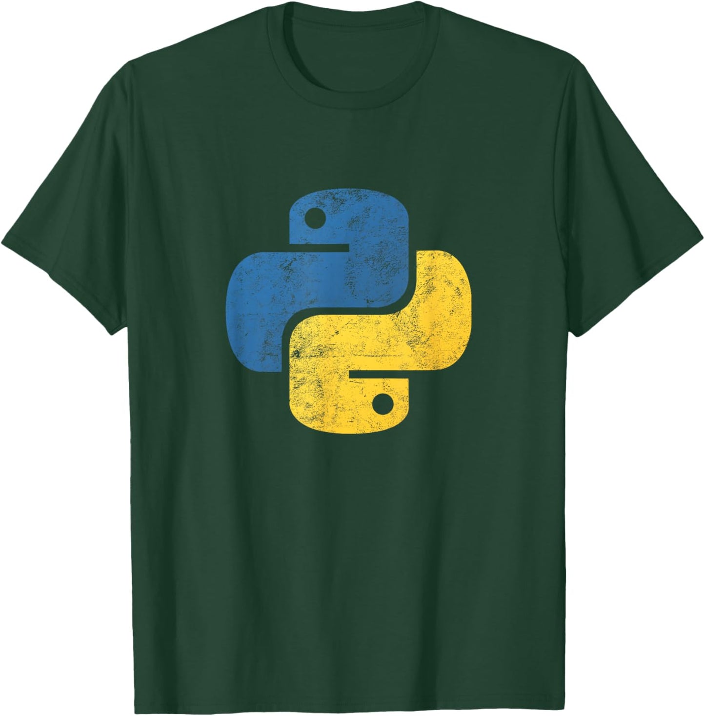 Python Programming Logo for Programmers T-Shirt - T-Shirt | Forest