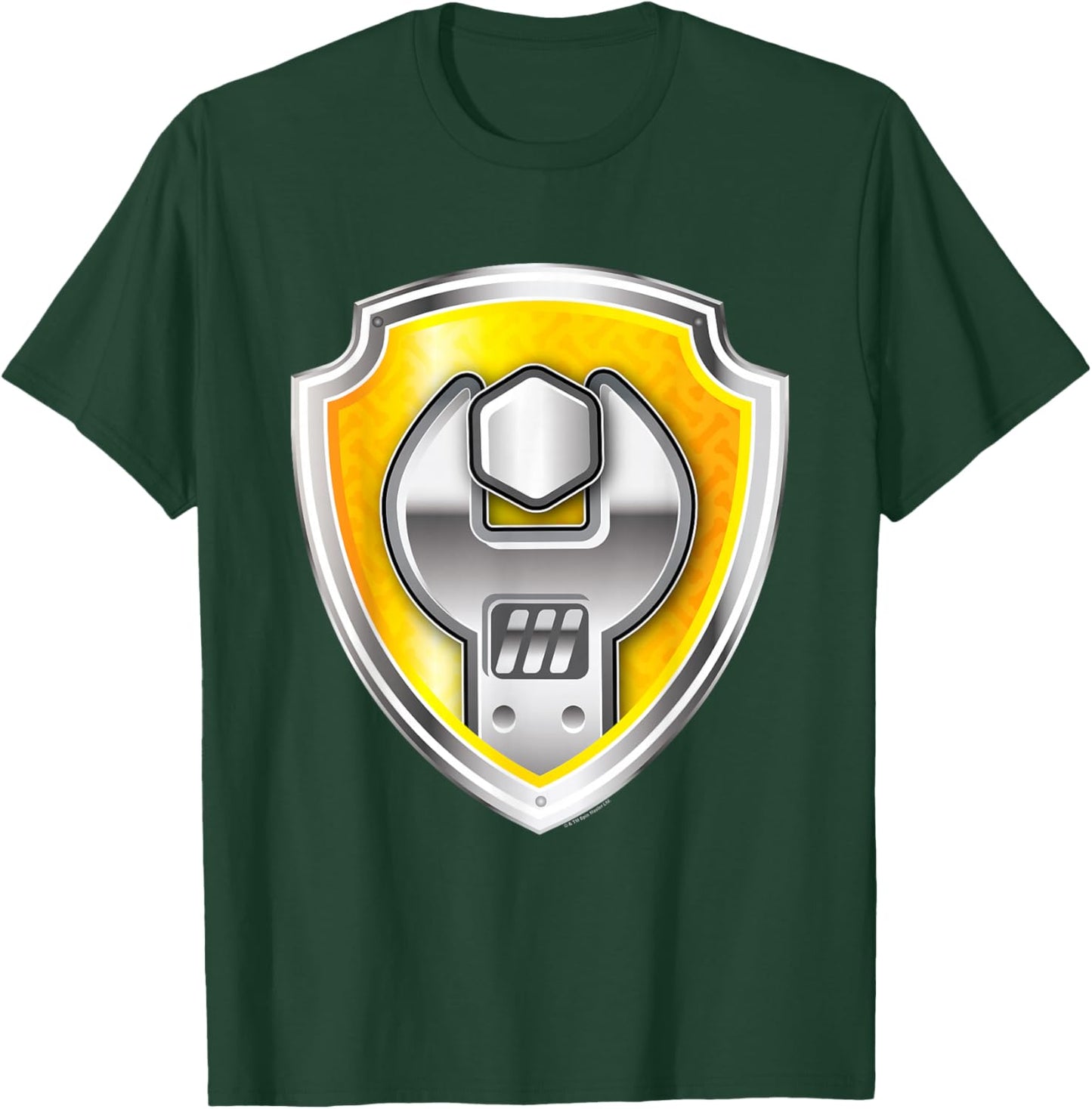 PAW Patrol Rubble Badge T-Shirt - T-Shirt | Forest