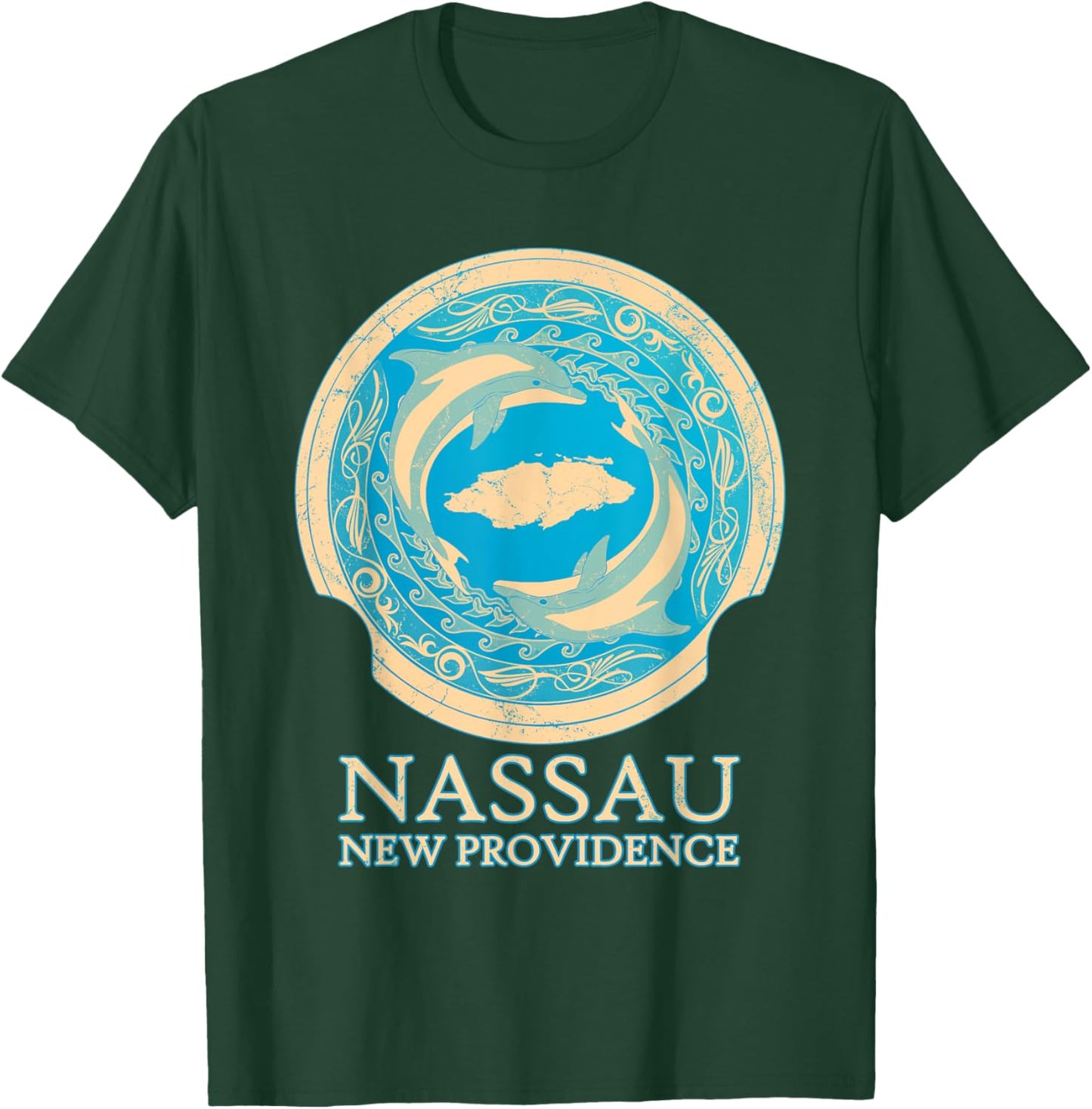 Nassau New Providence Bahamas T-Shirt - T-Shirt | Forest