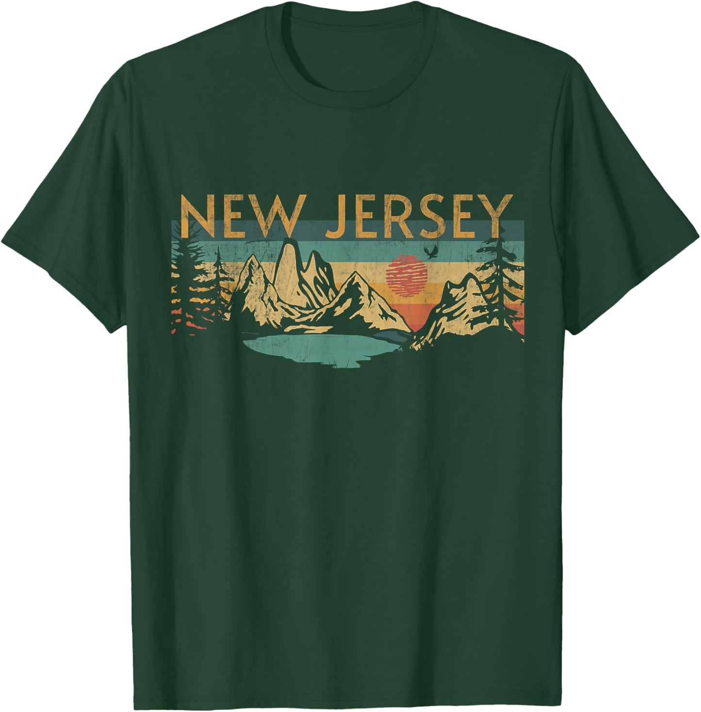 New Jersey T-Shirt - T-Shirt | Forest
