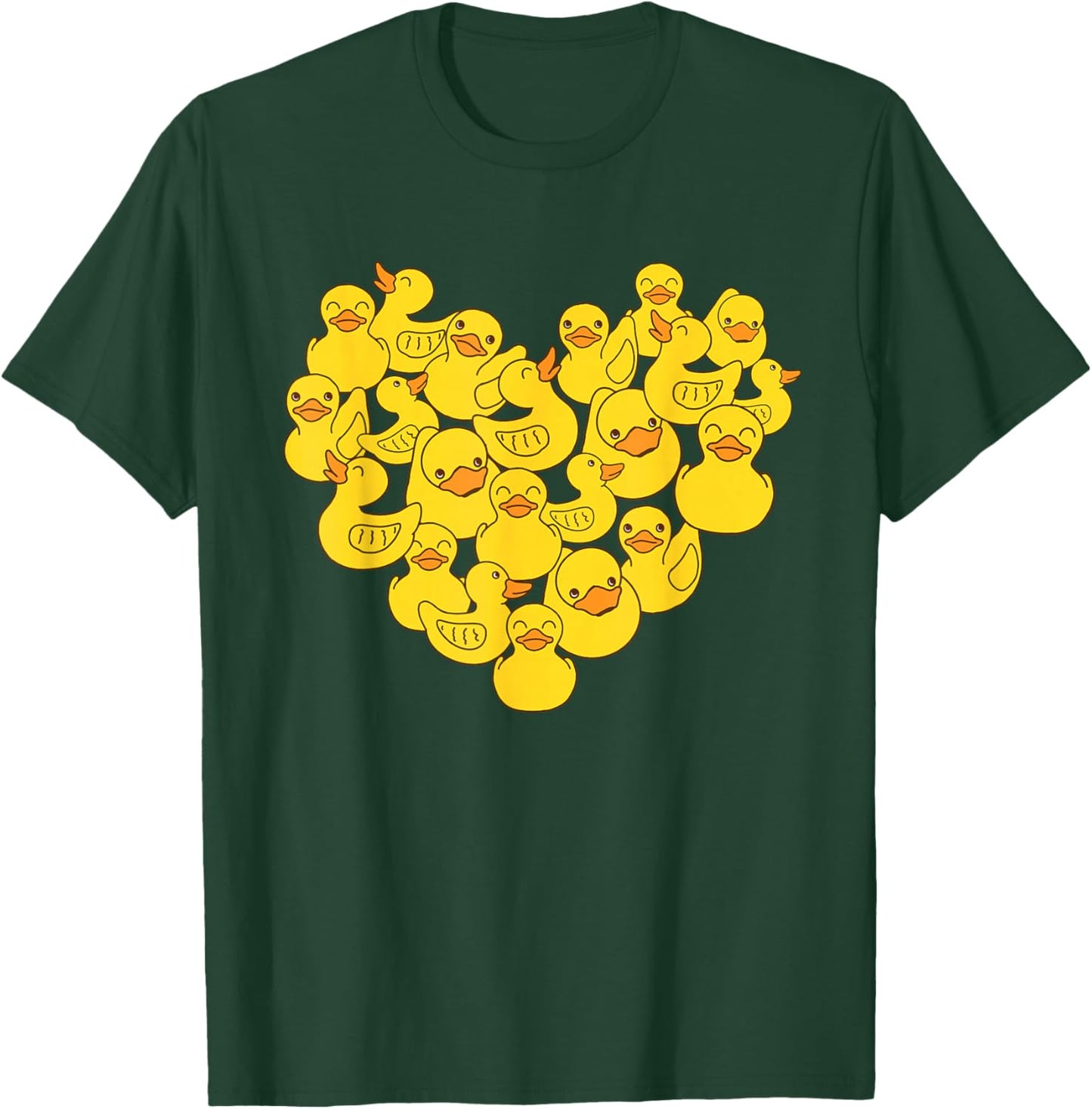 Duck Heart Symbol Love - Duck Lover T-Shirt - T-Shirt | Forest