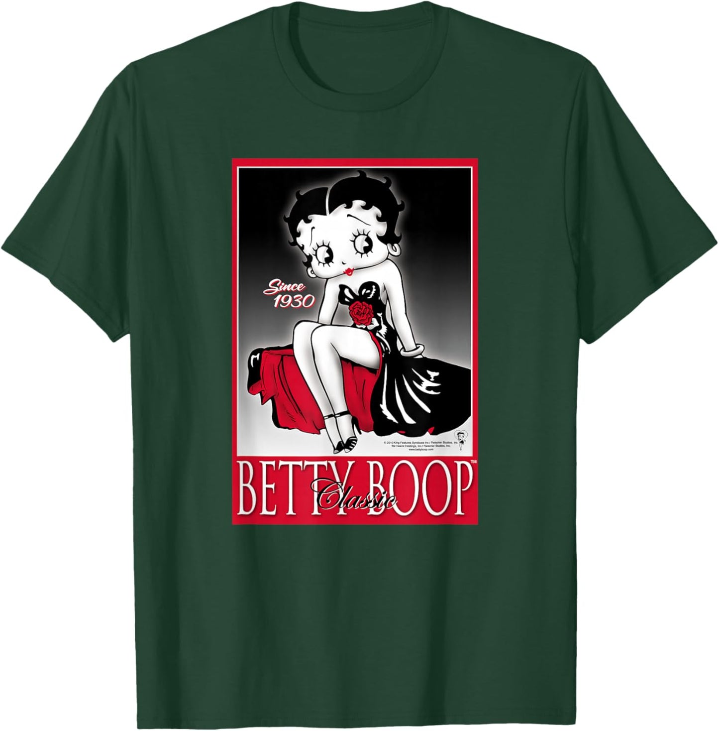 Betty Boop Classic T-Shirt - T-Shirt | Forest