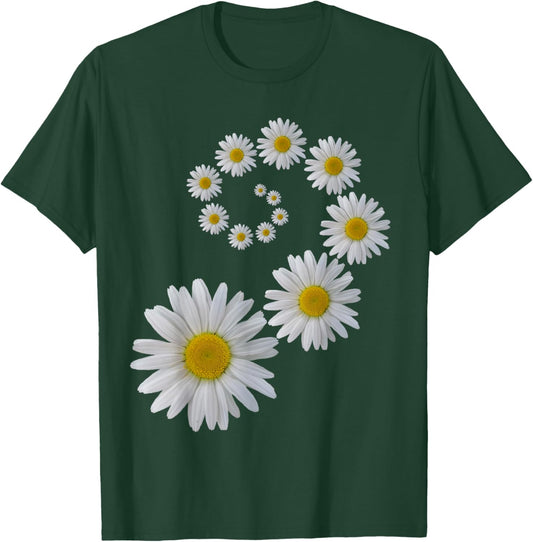Daisies, Daisy Flower, Blooming Daisy, Bloom, Flowers,floral T-Shirt - T-Shirt | Forest
