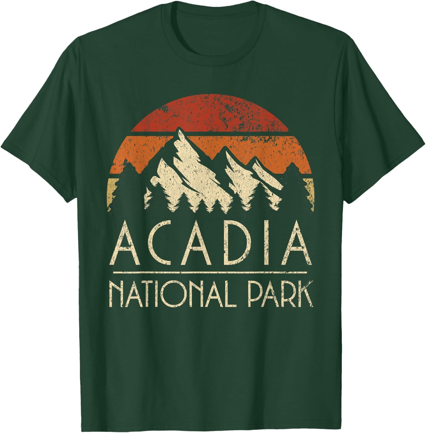 Acadia National Park T-Shirt - T-Shirt | Forest