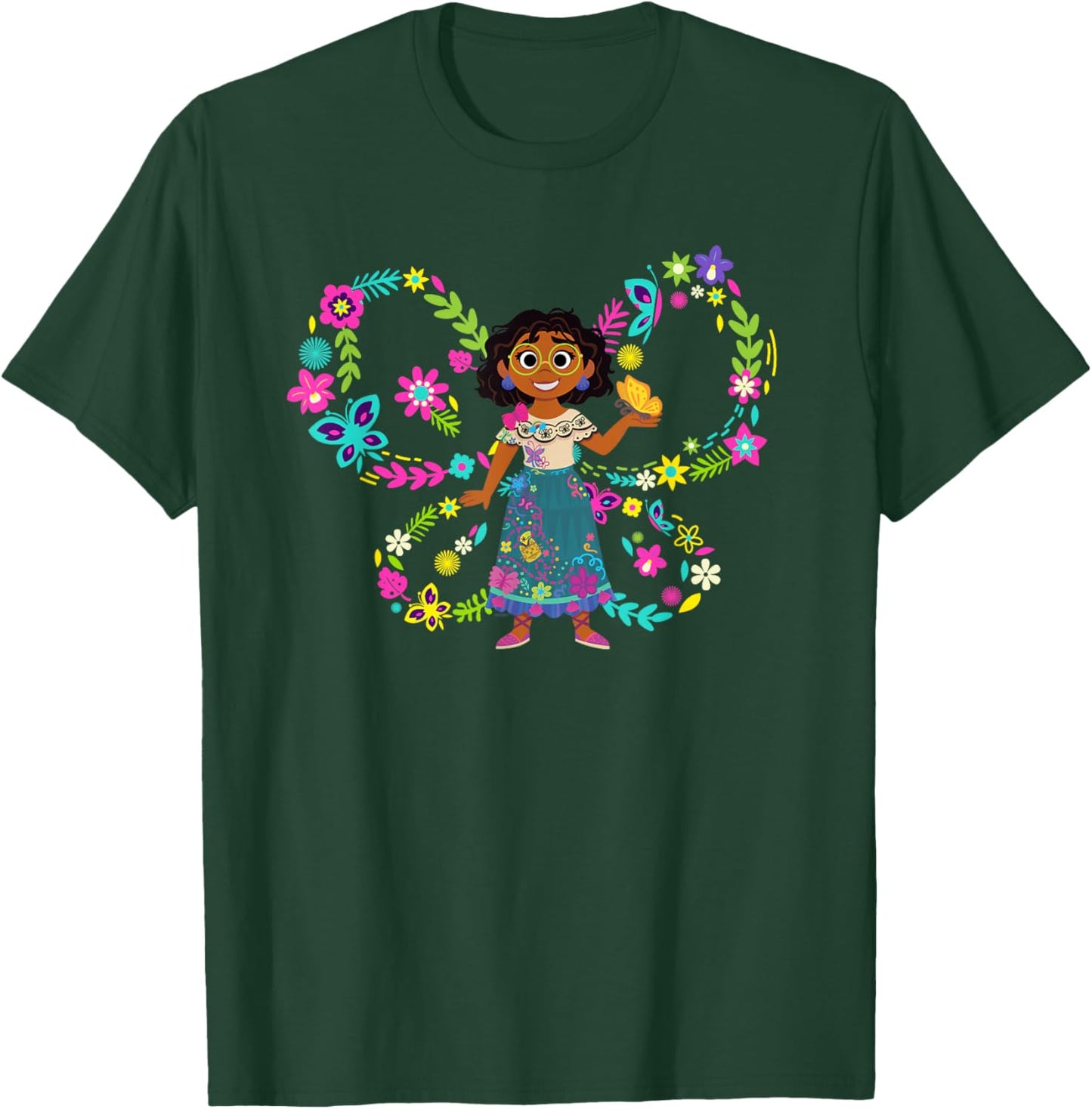 Disney Encanto Mirabel Madrigal Big Butterfly T-Shirt - T-Shirt | Forest