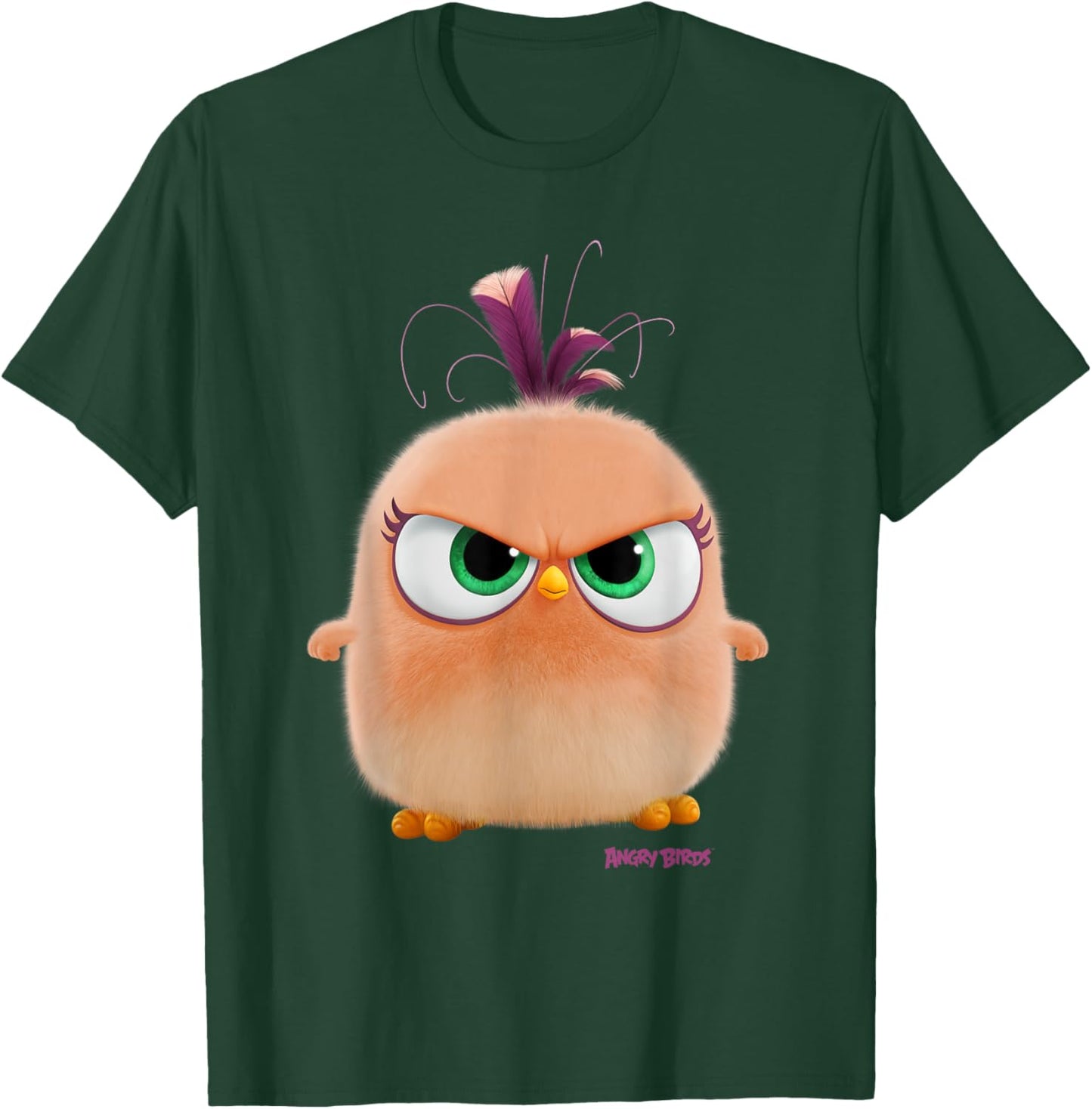 Angry Birds Fierce Hatchling Official Merchandise T-Shirt - T-Shirt | Forest