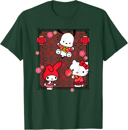 Sanrio Characters Lunar New Year T-Shirt - T-Shirt | Forest