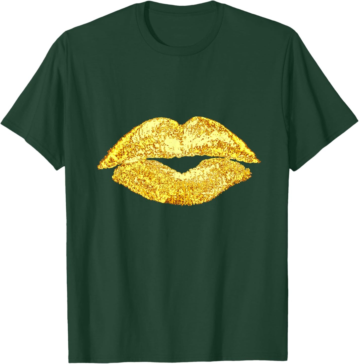 Sexy Women Graphic Lips, Women Illustration Graphic Lips T-Shirt - T-Shirt | Forest