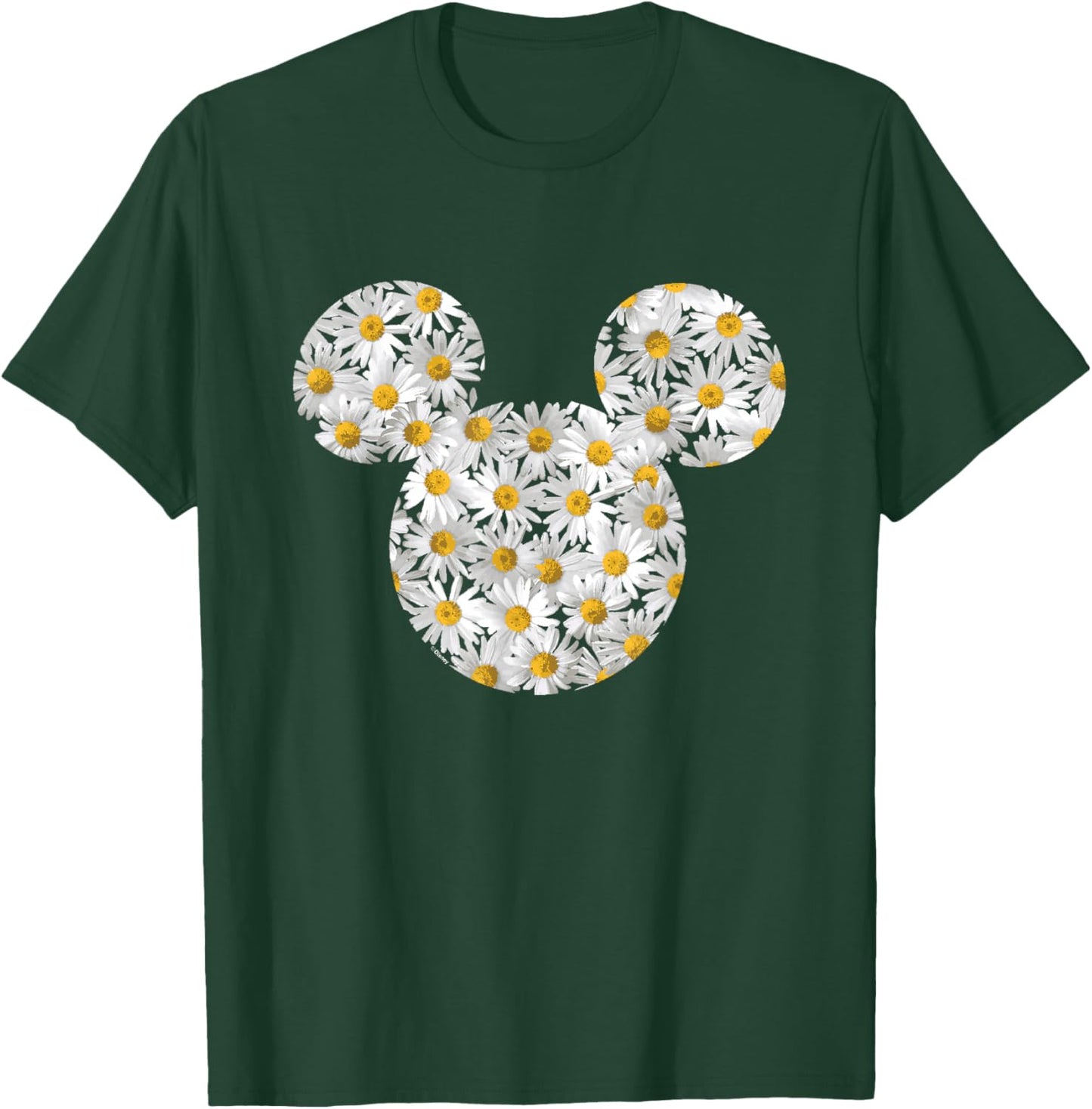Mickey Mouse - Floral Daisies Small T-Shirt - T-Shirt | Forest
