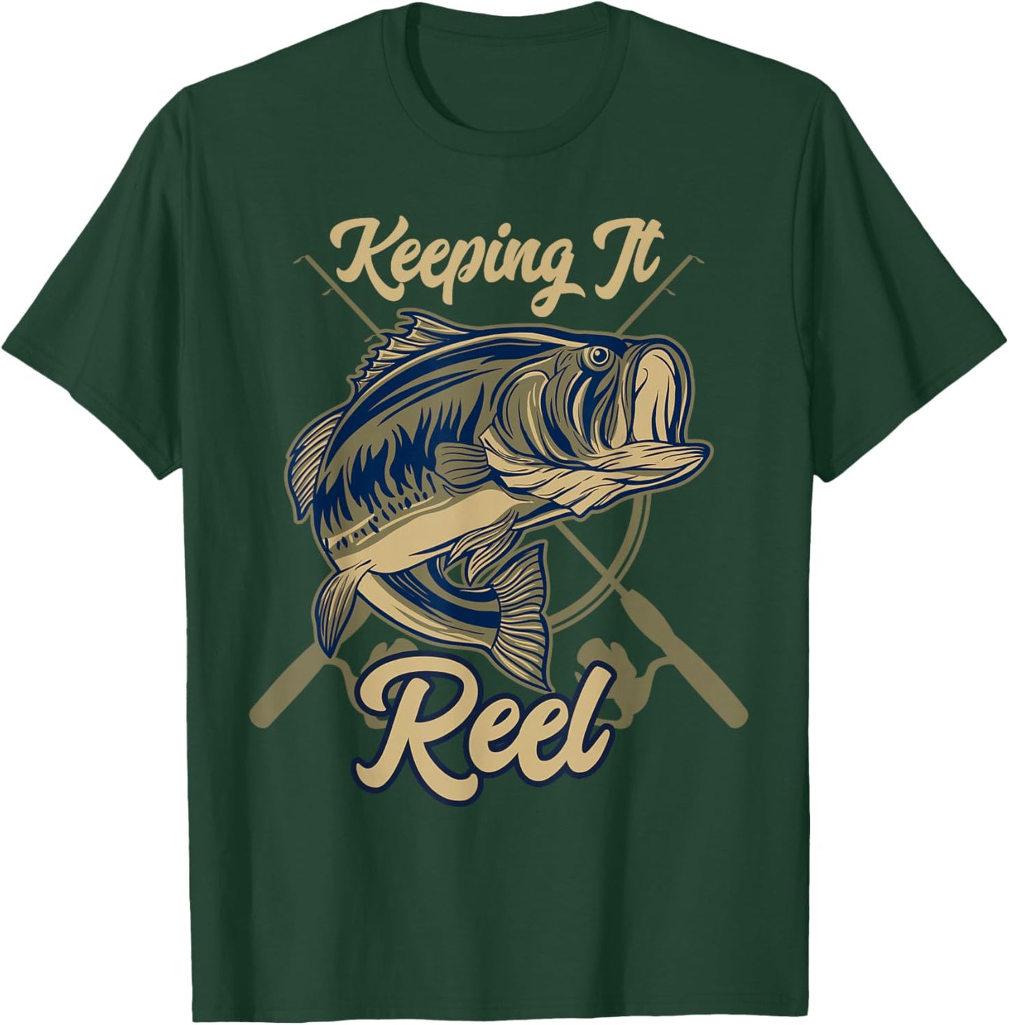 Keep It Reel T-Shirt - T-Shirt | Forest