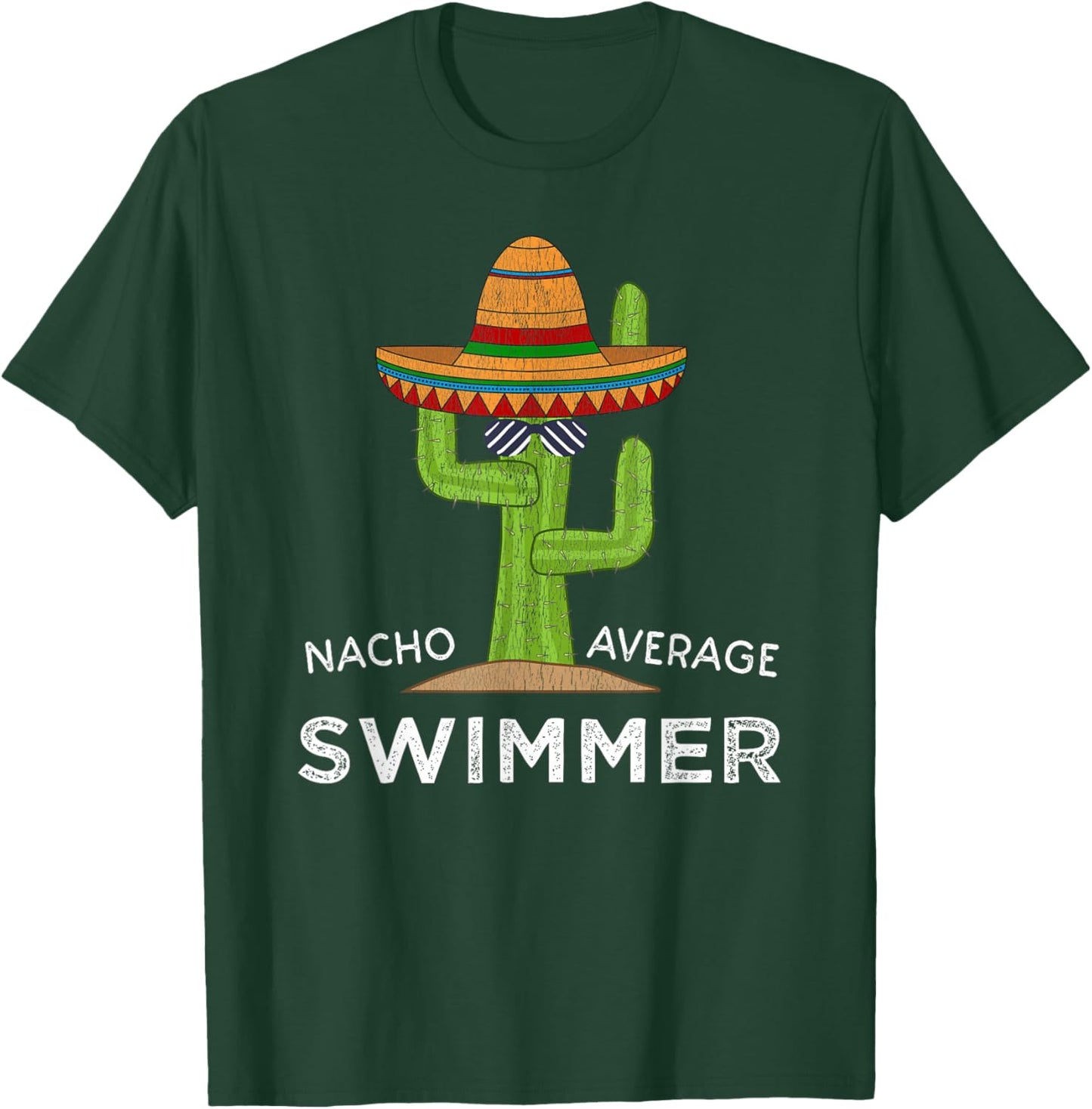 Fun Hilarious Swimming Humor | Funny Swim Saying Swimmer T-Shirt - T-Shirt | Forest