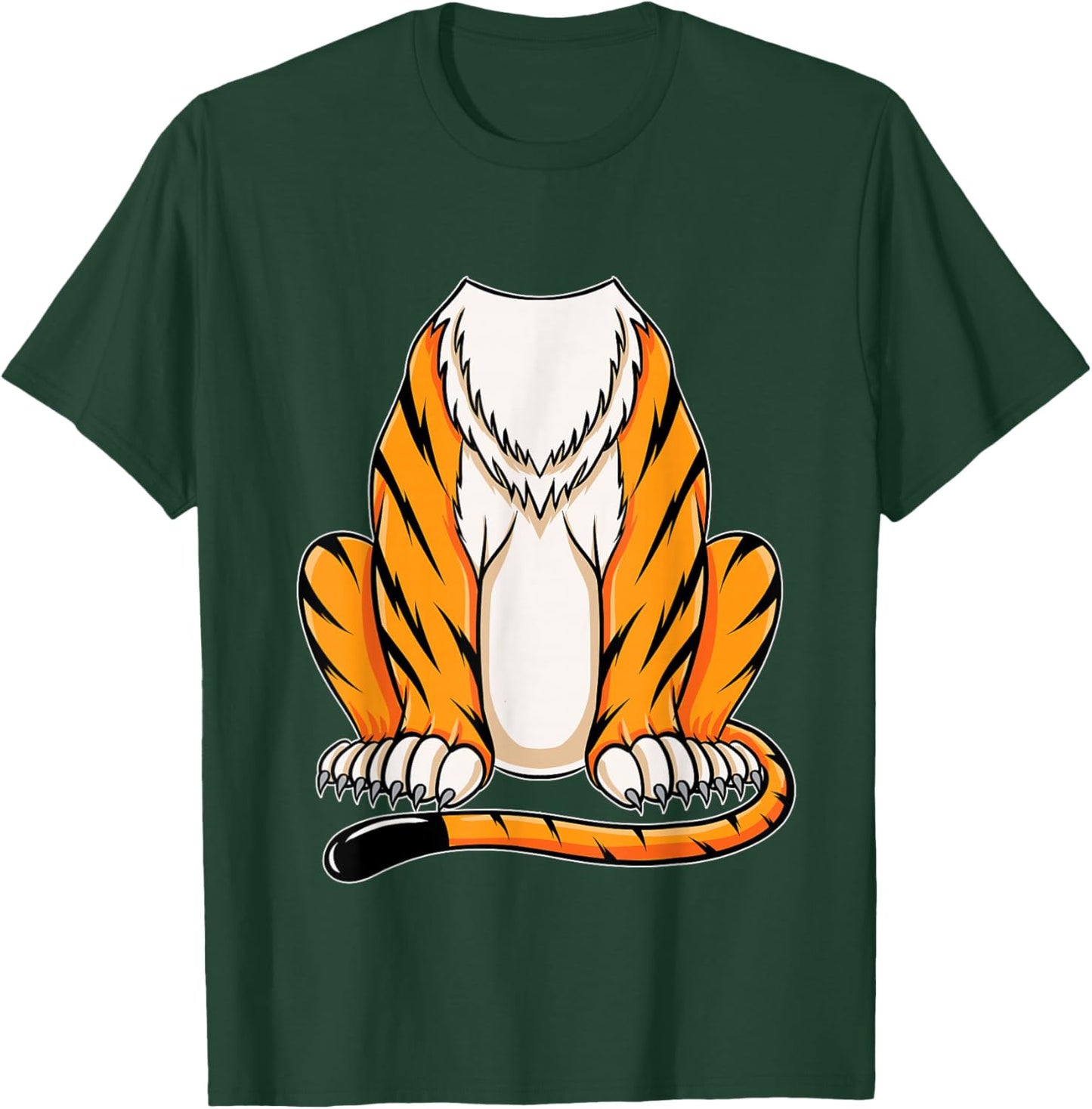 Headless Tiger Costume Halloween T-Shirt - T-Shirt | Forest