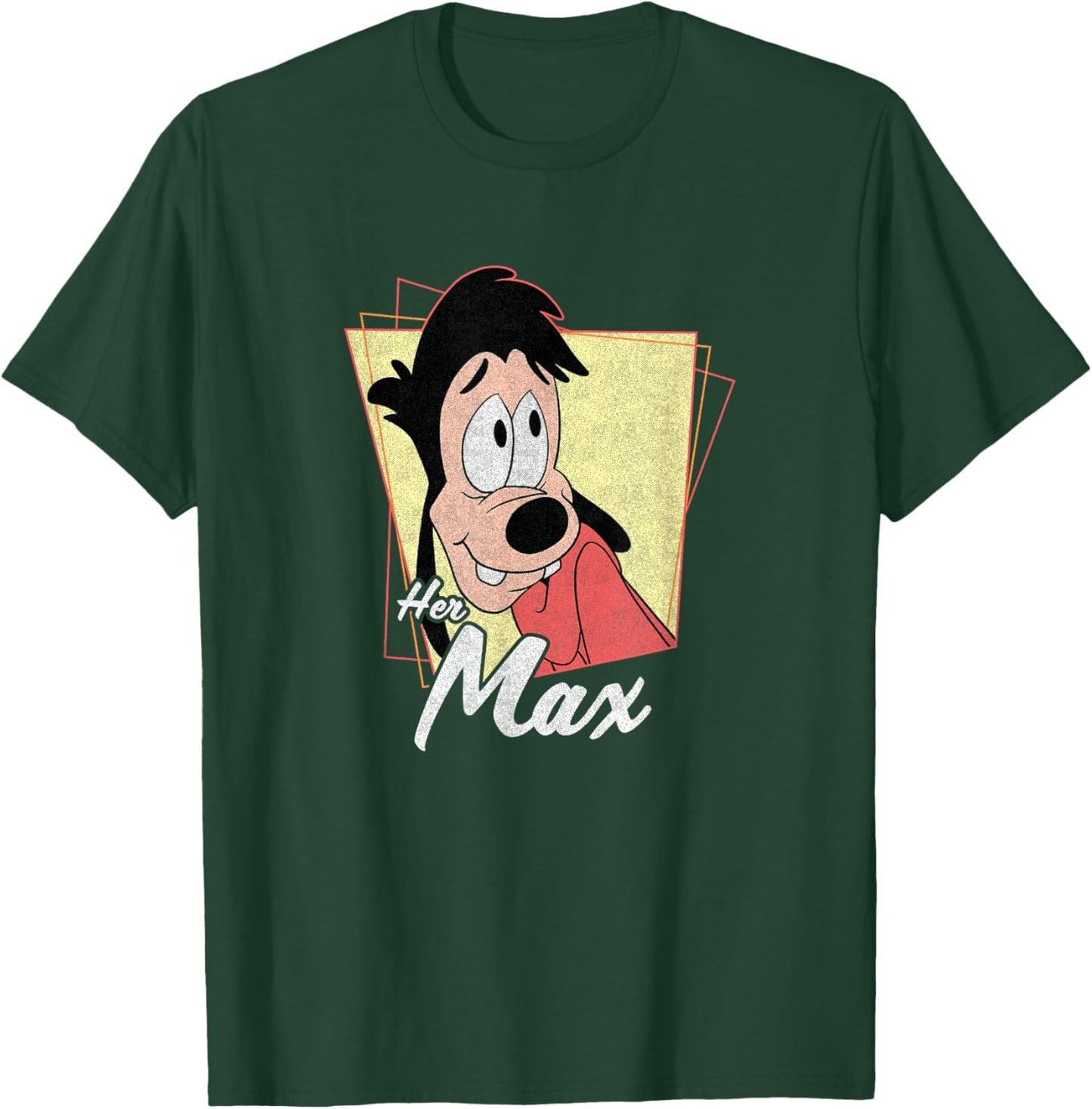 Disney A Goofy Movie Her Max Vintage Distressed Poster T-Shirt - T-Shirt | Forest
