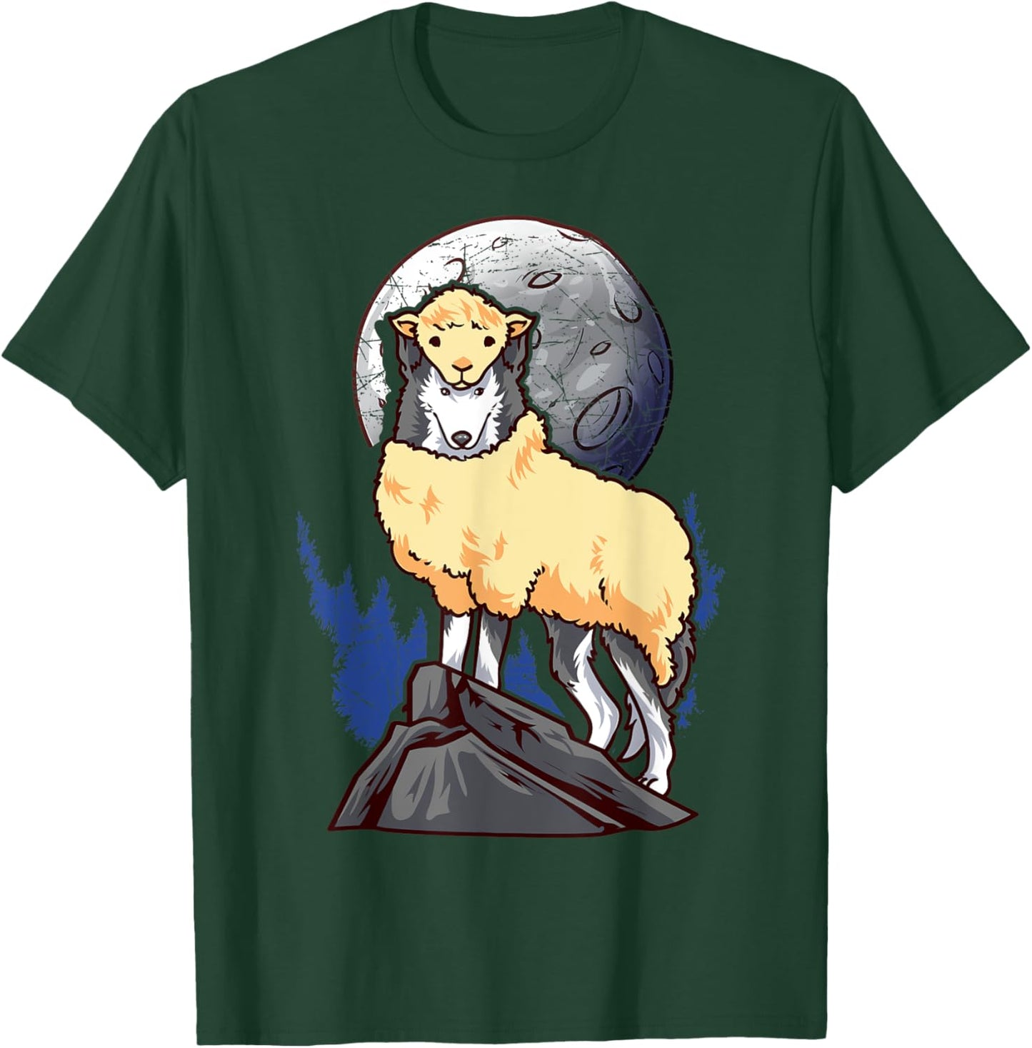 Wolf in Sheep's Clothing T-Shirt - T-Shirt | Forest