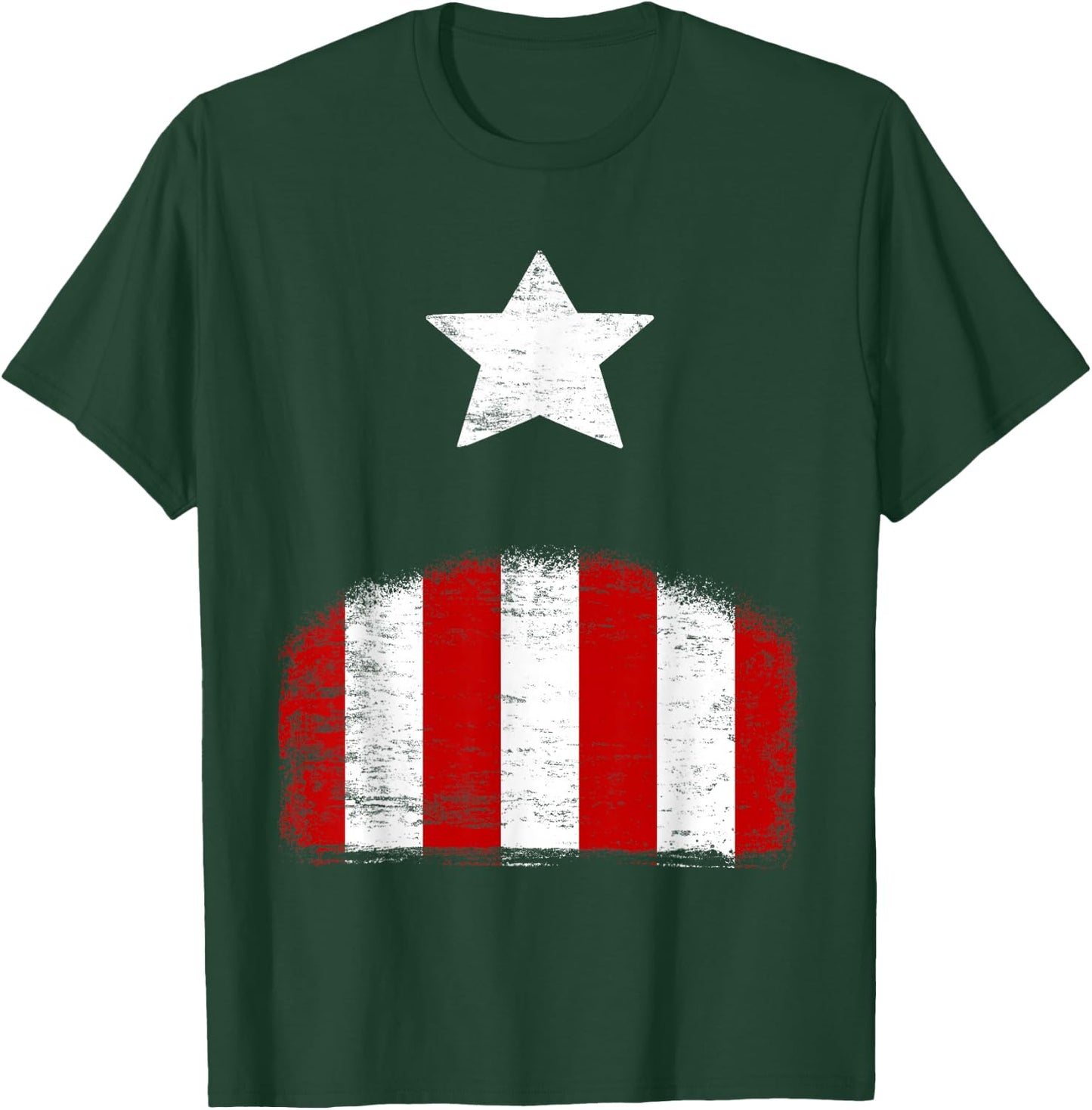 Marvel Captain America Classic Avengers Halloween Costume T-Shirt - T-Shirt | Forest