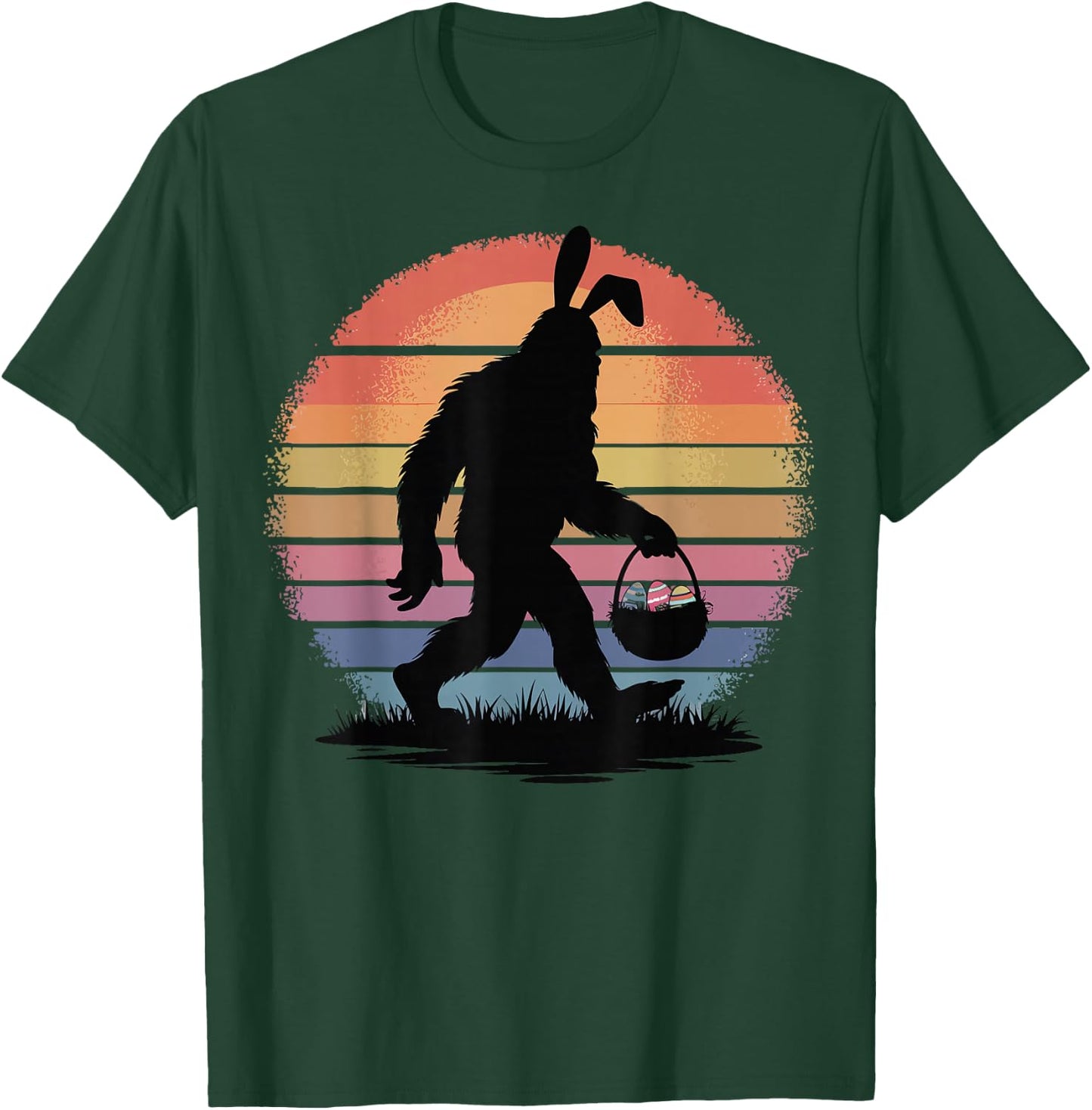 Easter Bigfoot T-Shirt - T-Shirt | Forest