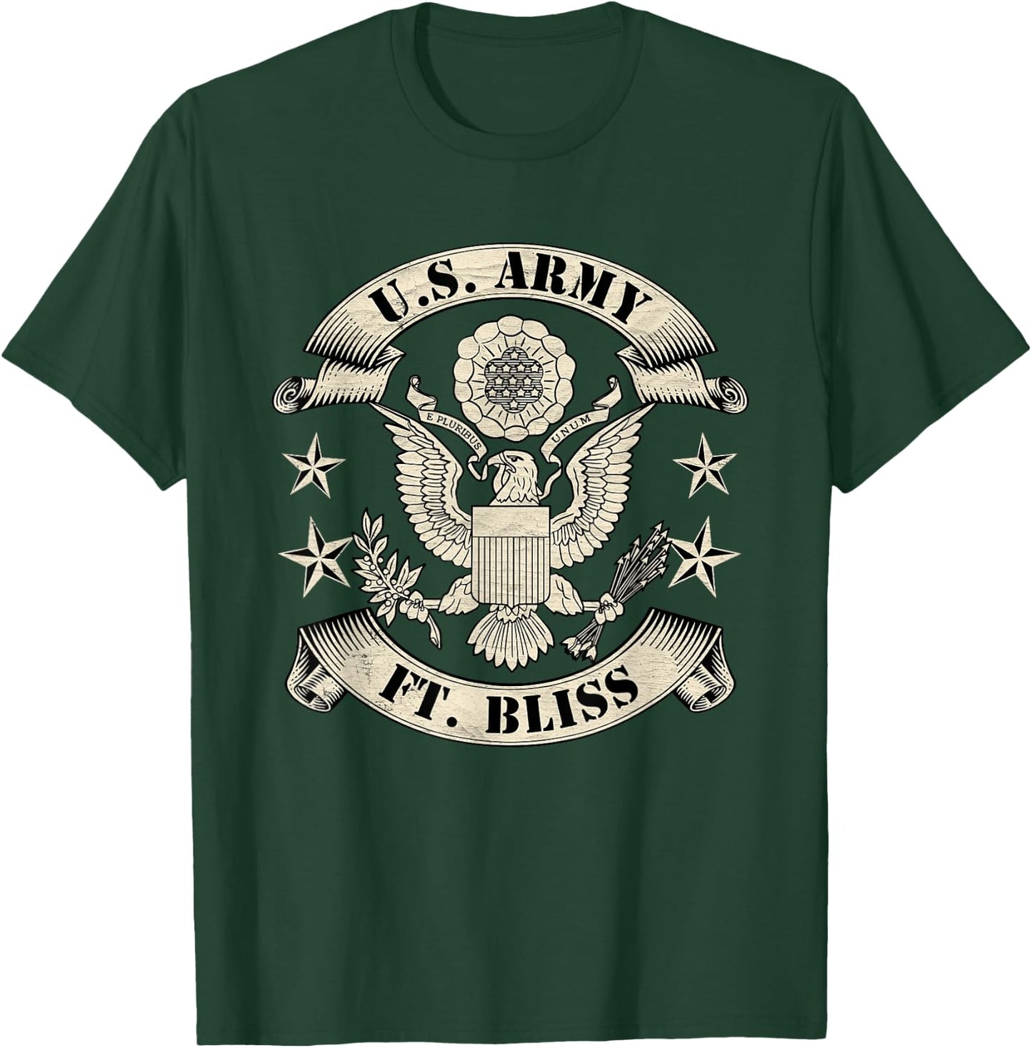Fort Bliss Army Base Ft Bliss Texas Tx 1st Armored Division T-Shirt - T-Shirt | Forest