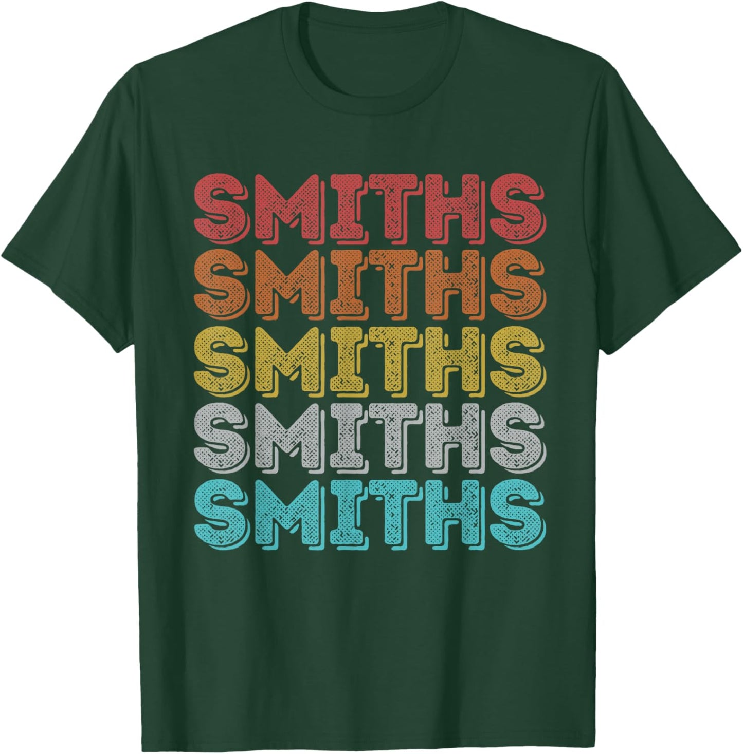 Vintage Retro Smiths T-Shirt - T-Shirt | Forest