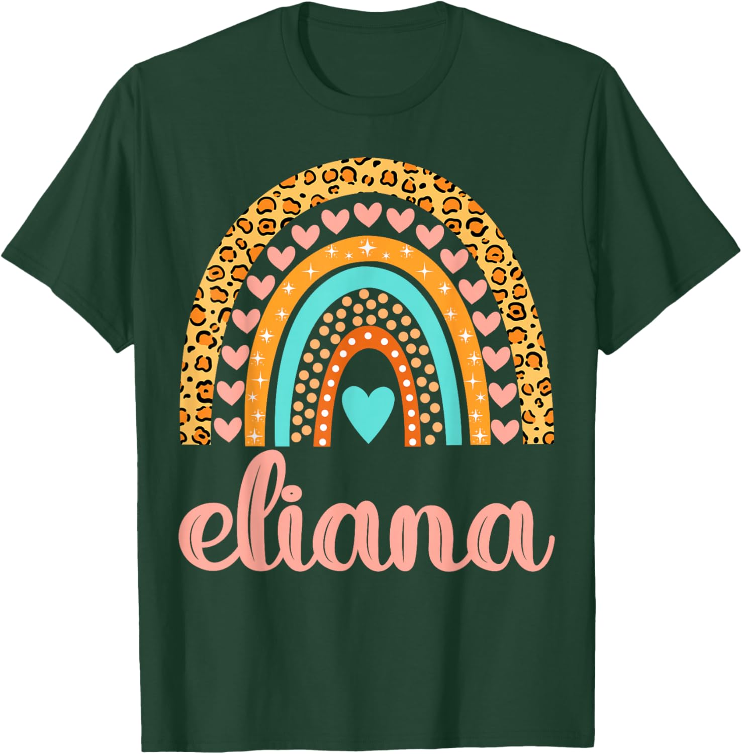 Eliana Eliana Name Birthday Shirt Gift T-Shirt - T-Shirt | Forest