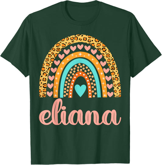 Eliana Eliana Name Birthday Shirt Gift T-Shirt - T-Shirt | Forest
