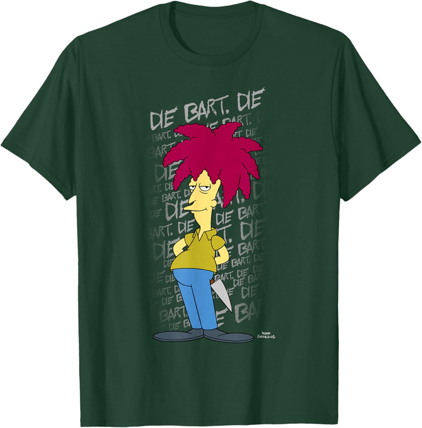 The Simpsons Sideshow Bob Die Bart Die V1 T-Shirt - T-Shirt | Forest