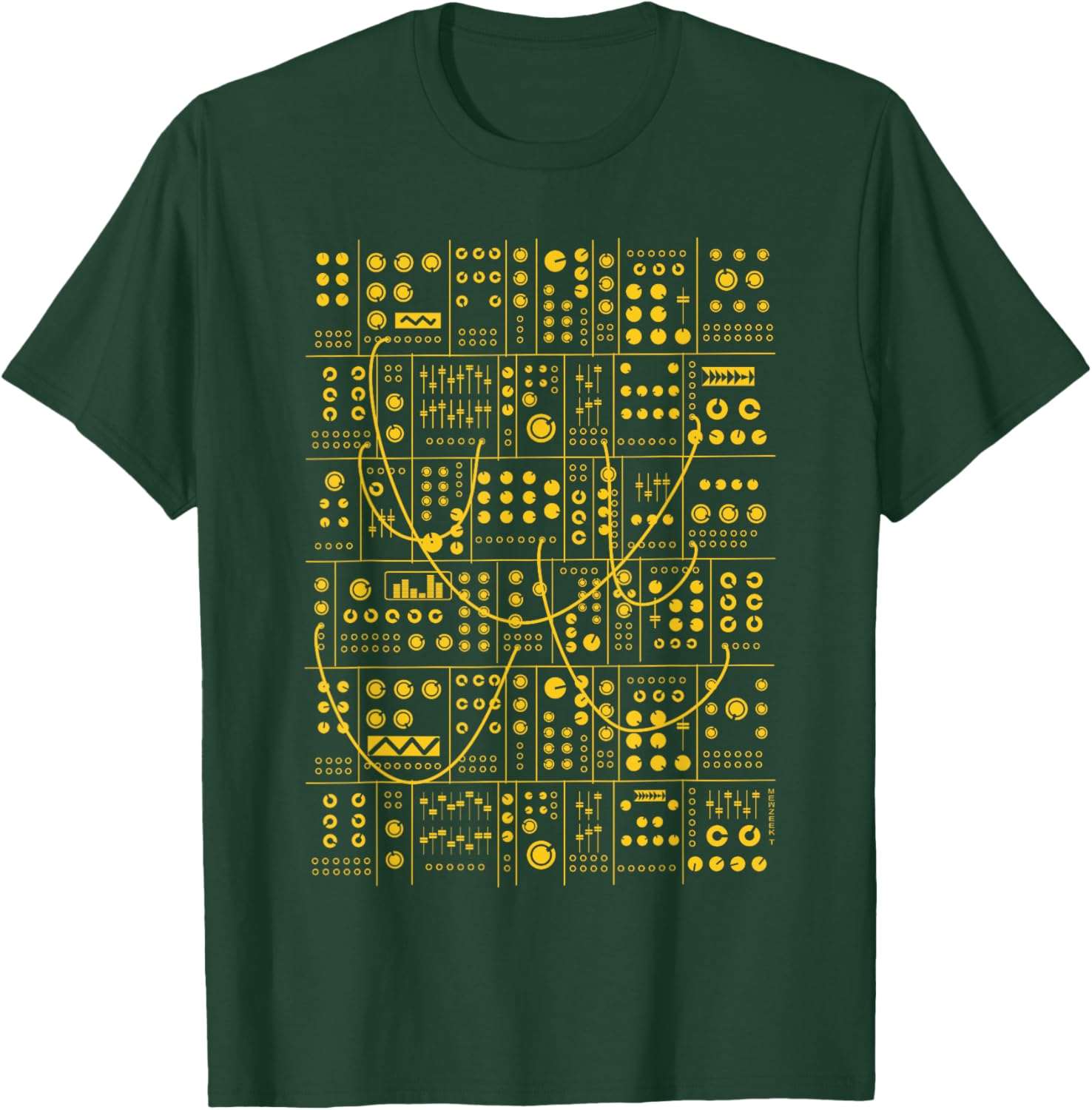 Modular Synthesizer eurorack T-Shirt - T-Shirt | Forest