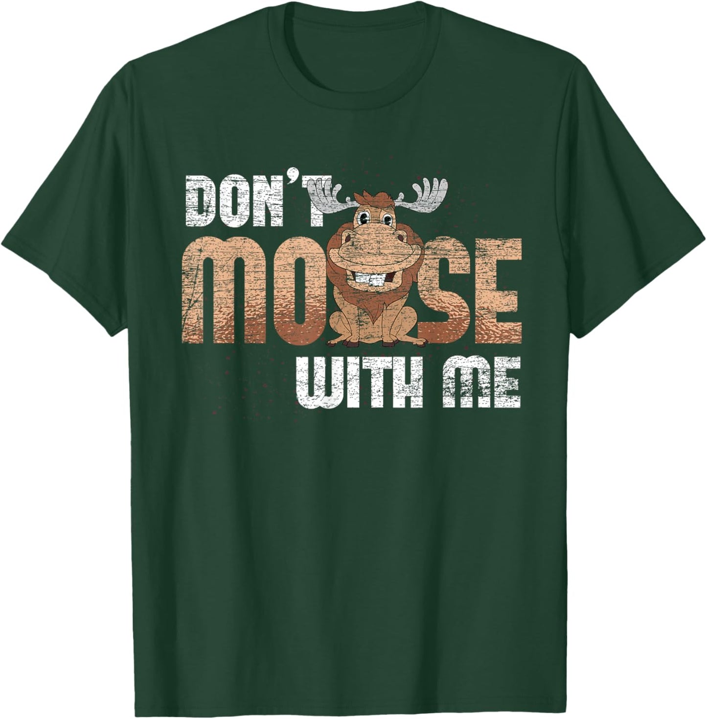 Scandinavia Animal Sweden Nature Wild Animal Funny Moose T-Shirt - T-Shirt | Forest