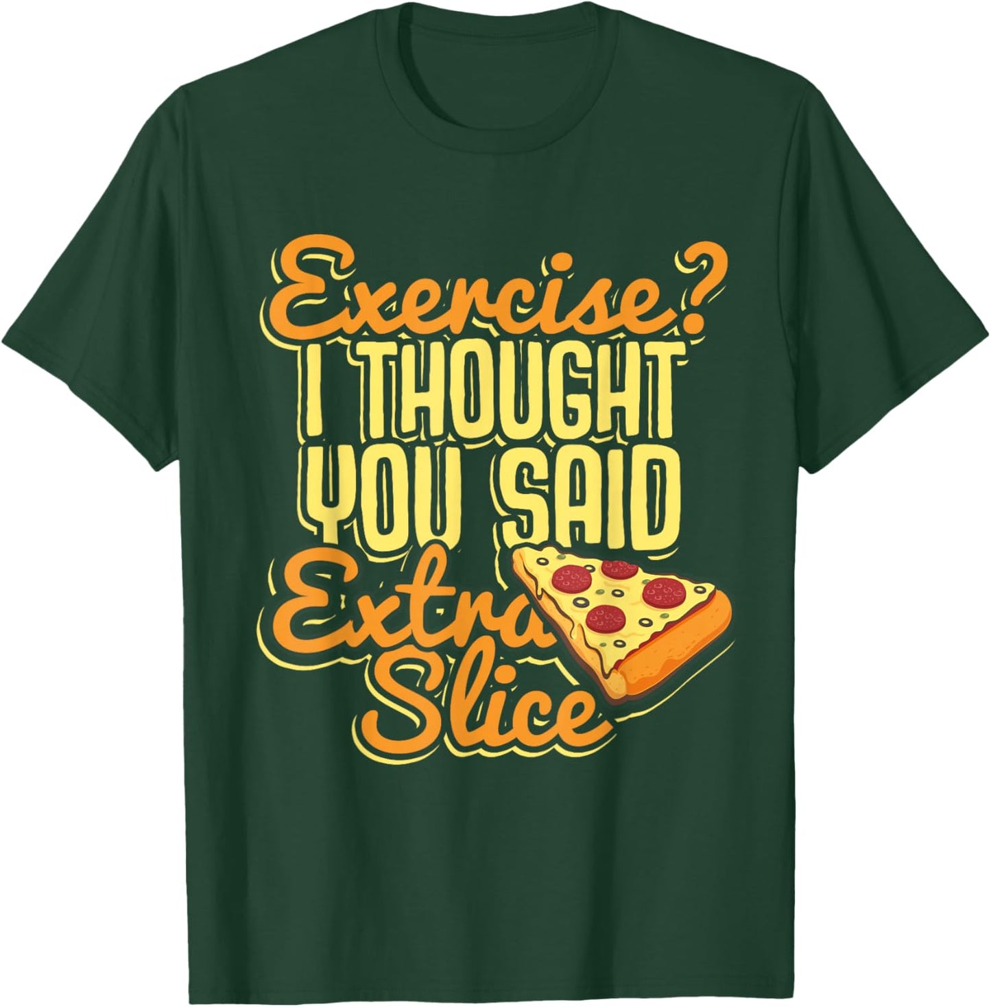 Pizza Pizzeria Italian Food Gift T-Shirt - T-Shirt | Forest