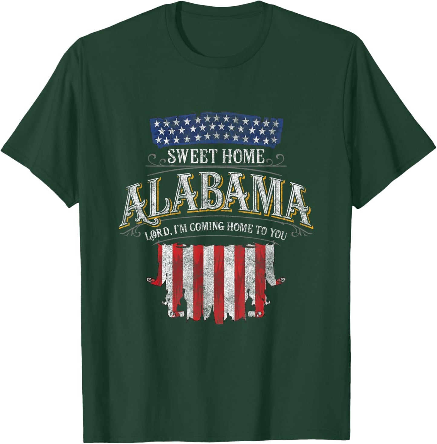 LyricVerse - Sweet Home Alabama T-Shirt - T-Shirt | Forest
