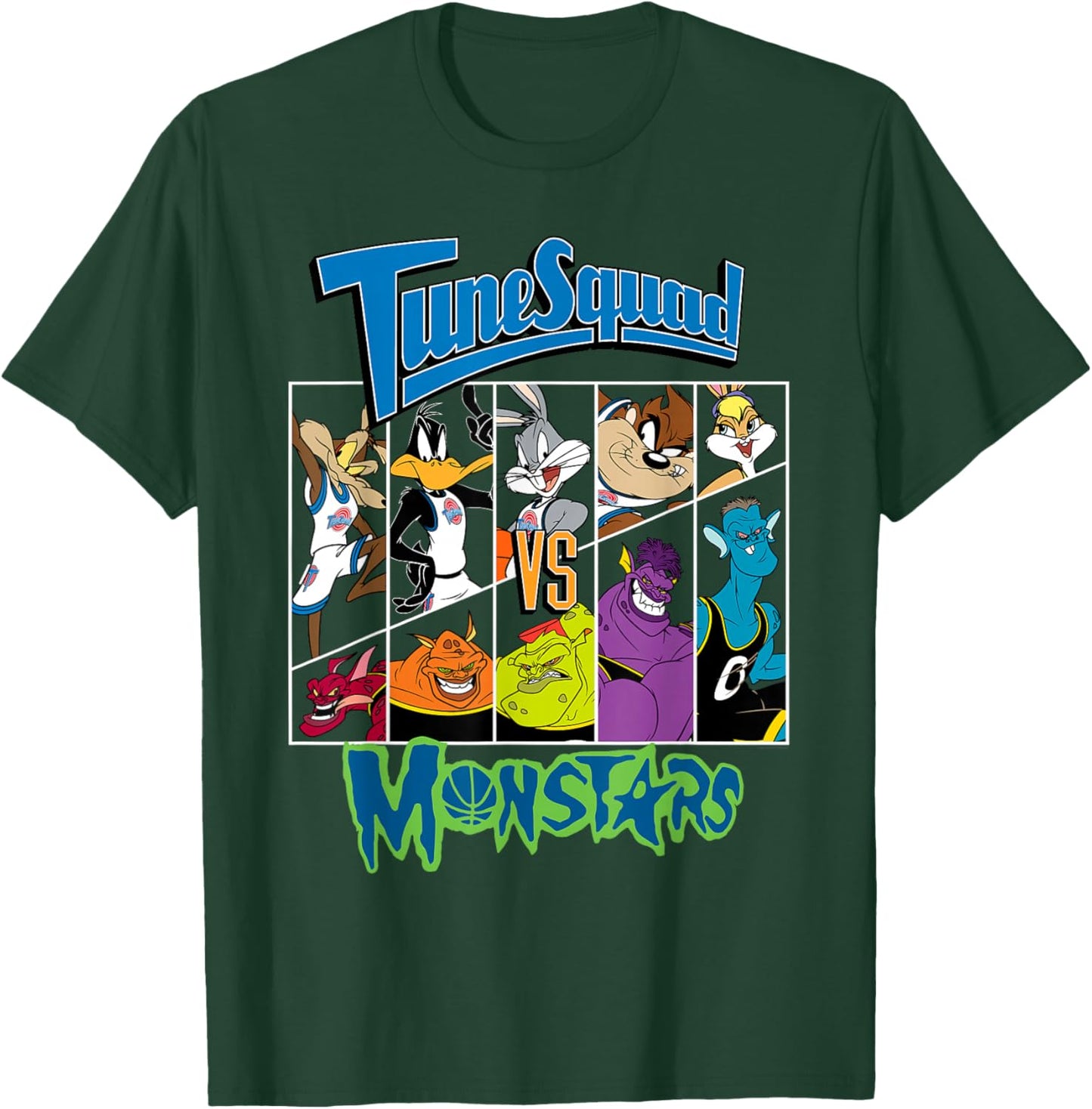 Tune Squad Vs. Monstars T-Shirt - T-Shirt | Forest